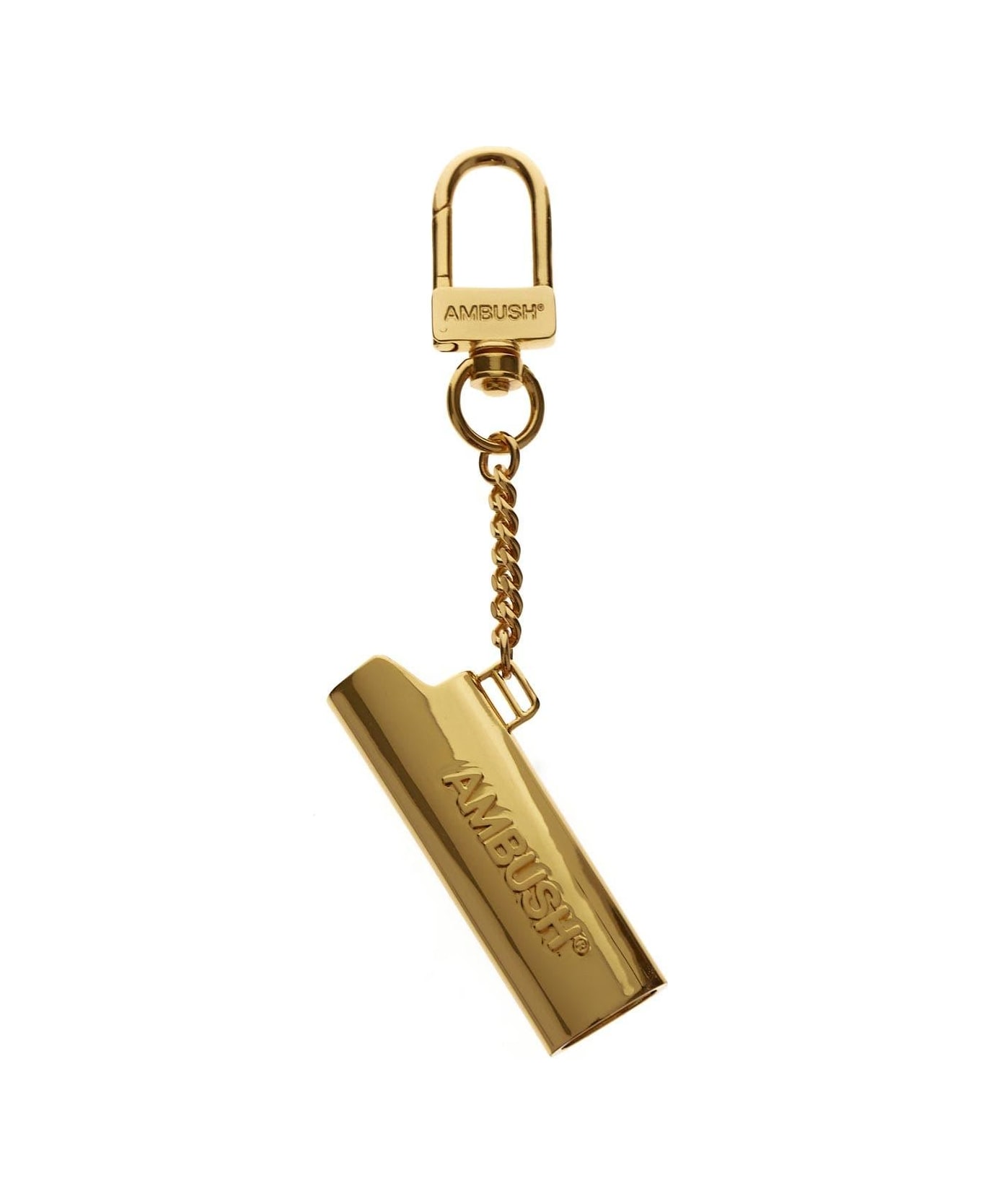 AMBUSH Lighter Holder Keyring - Golden