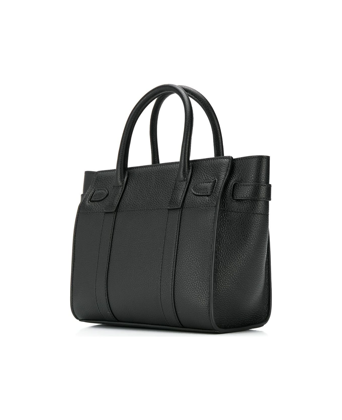 Mulberry Batswater Small Black Leather Handbag Mulberry Woman - Black トートバッグ