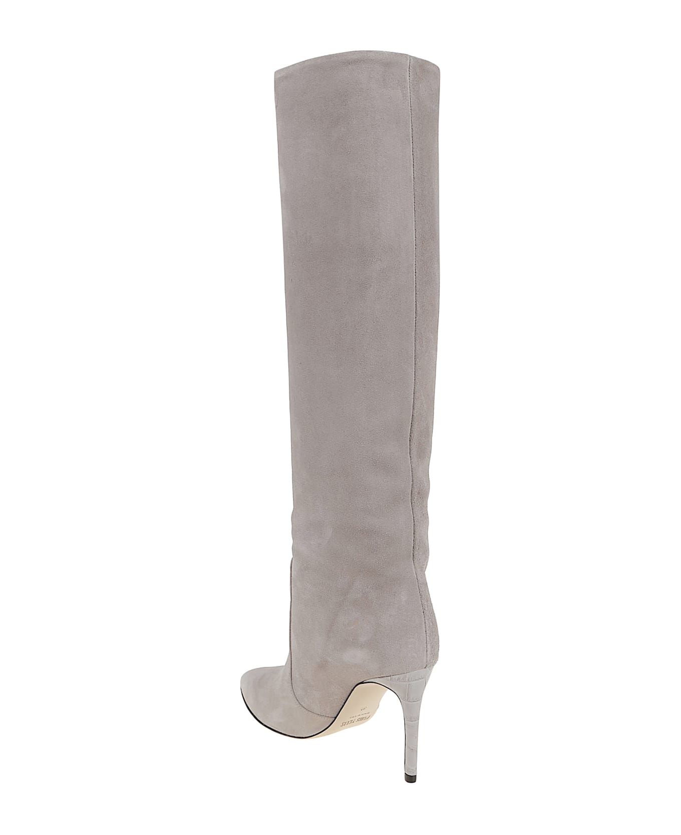 Paris Texas Stiletto Boot 85 - Ice Grey