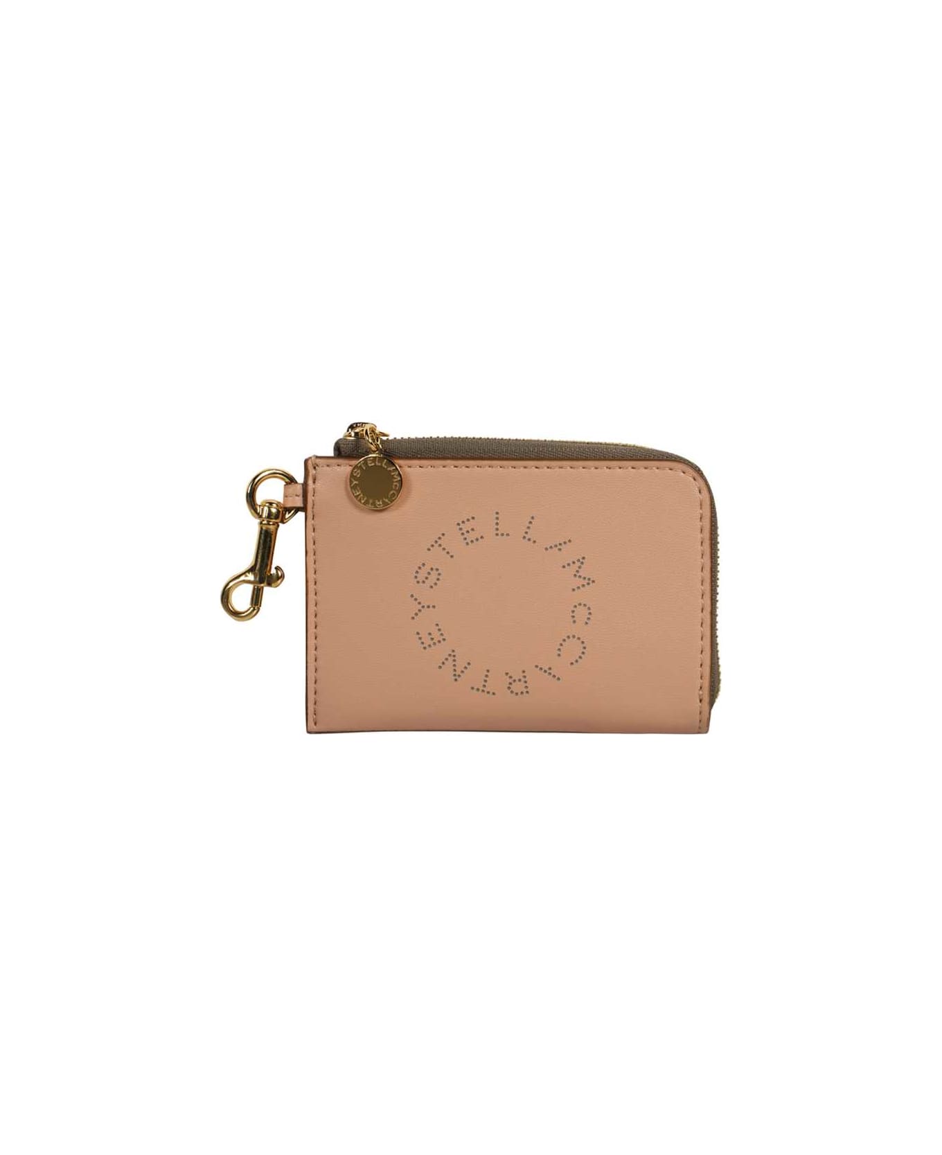 Stella McCartney Stella Logo Alter-nappa Card Holder - Pink 財布