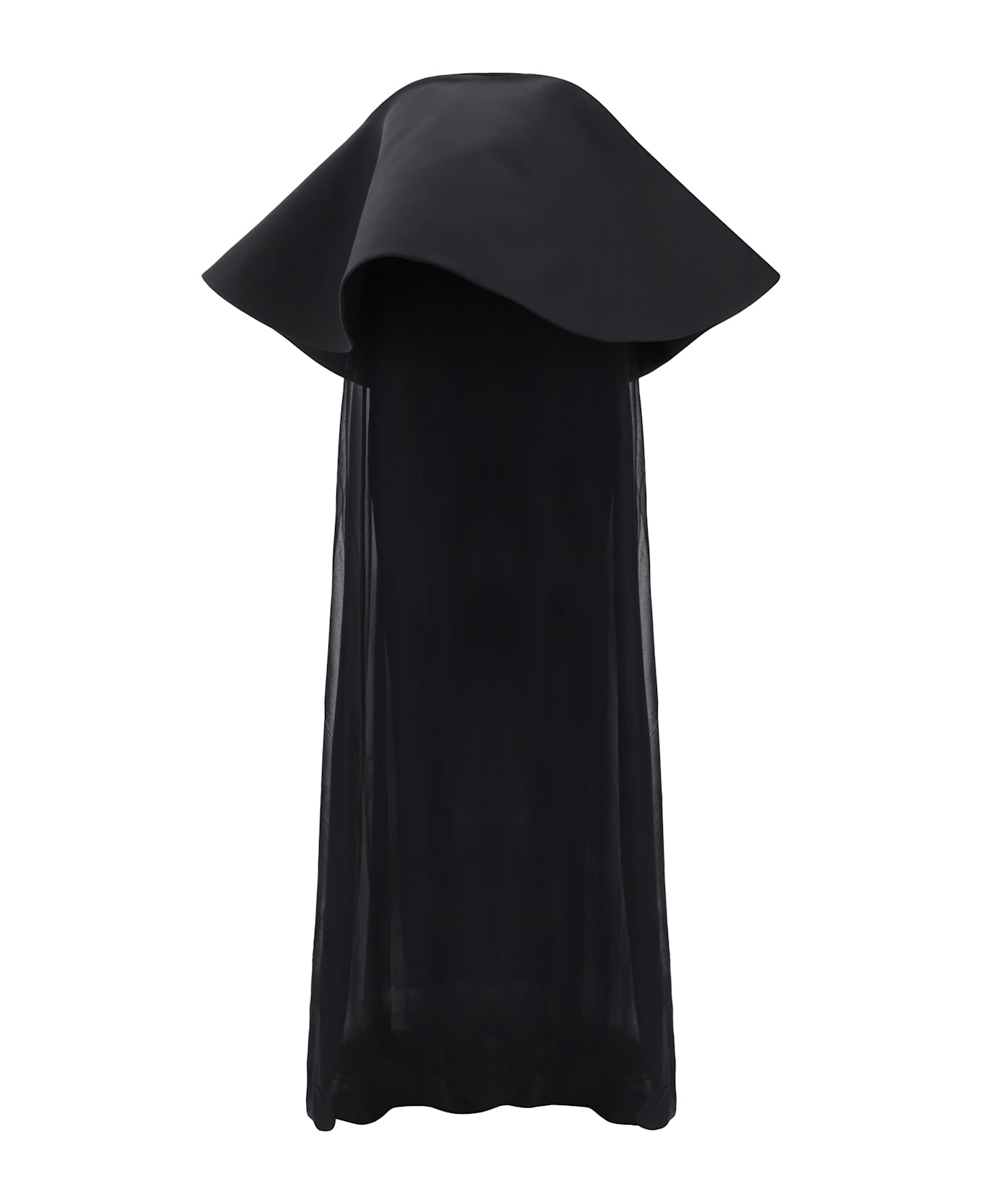 Jacquemus La Robe Vela Long Dress - Black