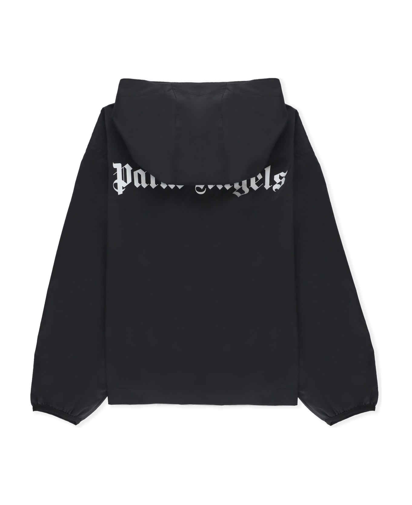 Palm Angels Jacket With Logo - Black コート＆ジャケット