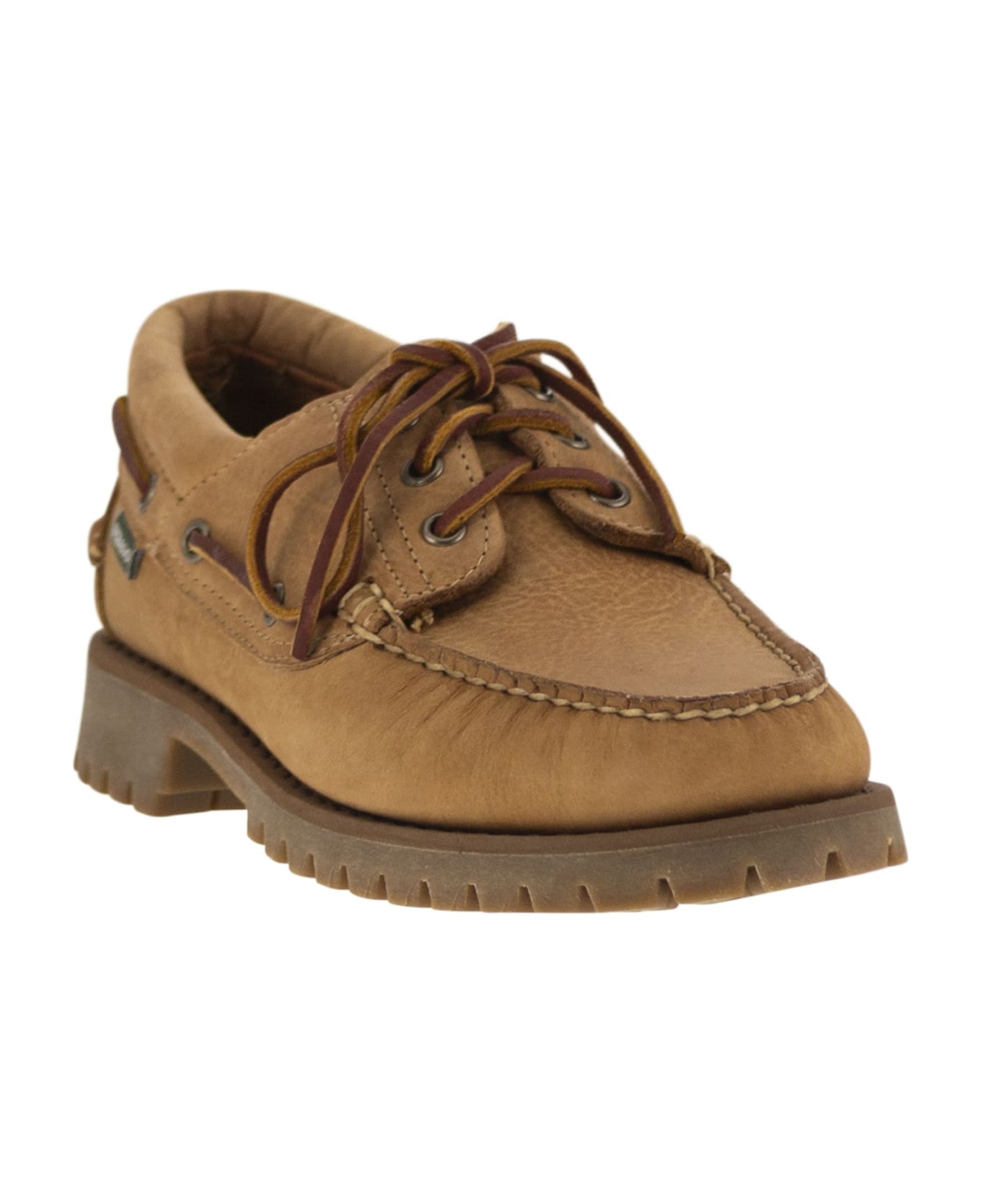 Sebago Acadia - Leather Moccasin - Tobacco
