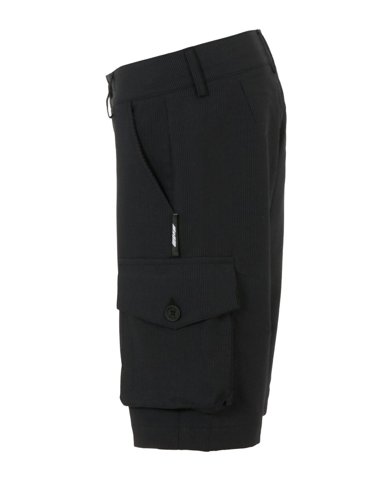 MSGM Blue Trousers For Boy With Logo - Blue