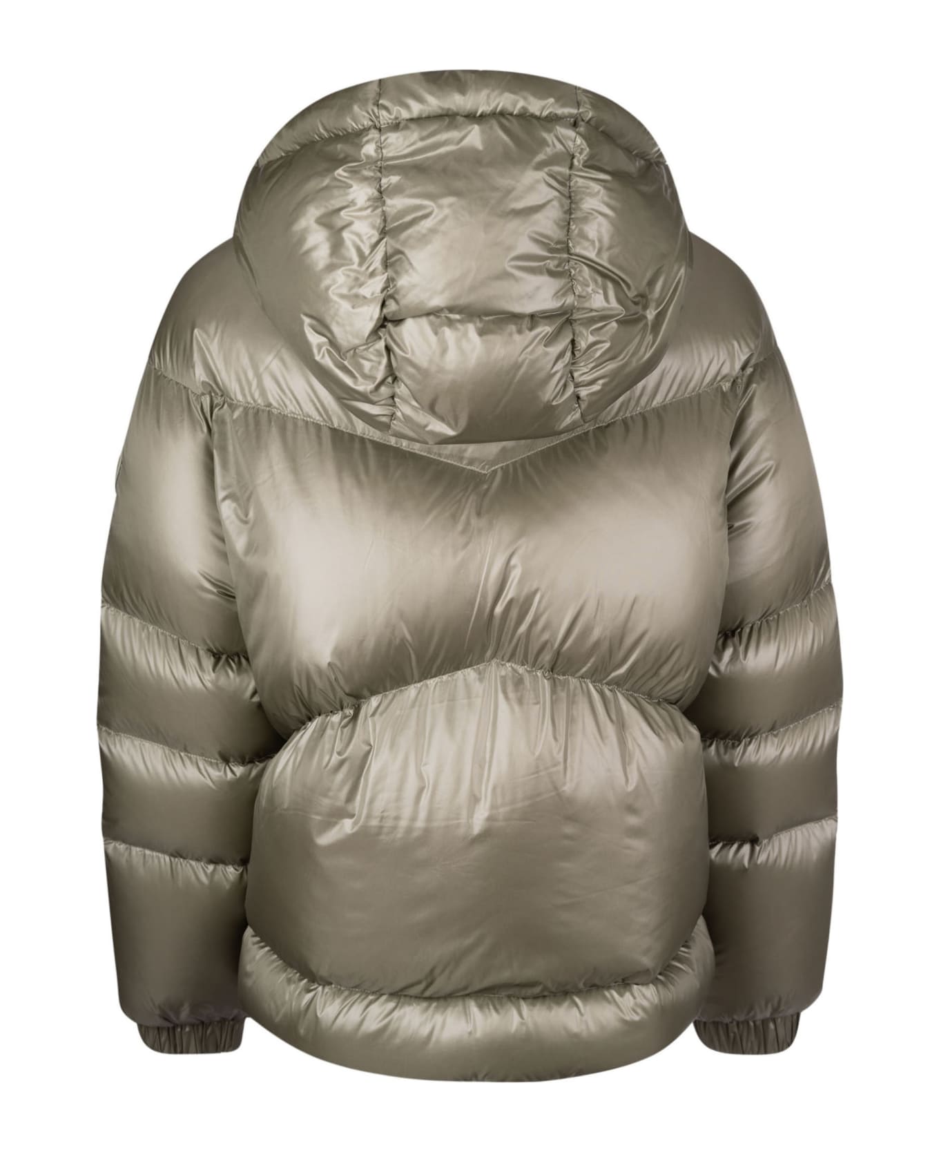 Woolrich Zip Fitted Padded Jacket - Tundra Grey