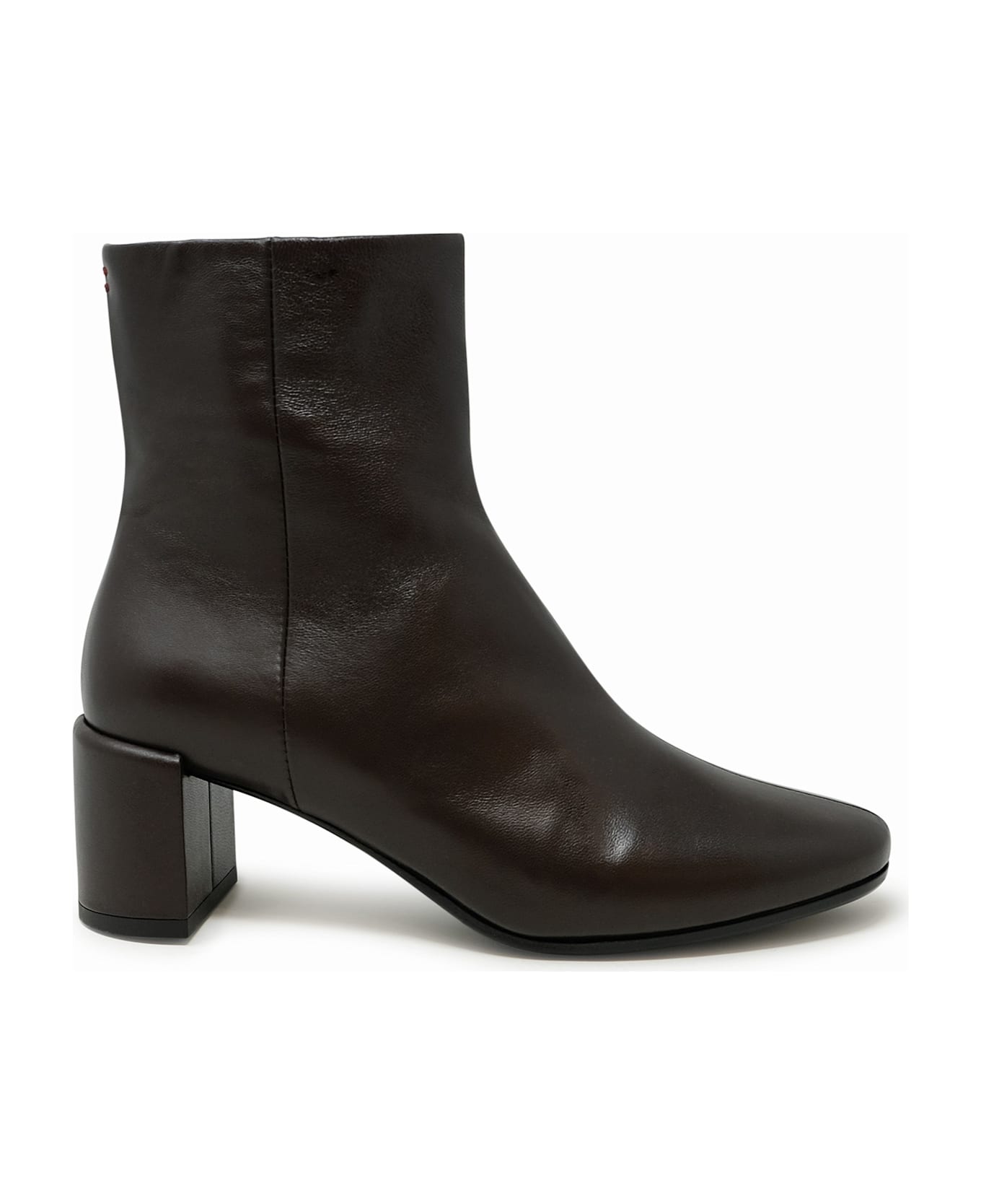 Halmanera Beta16 Brown Leather Baron Ankle Boots - BROWN