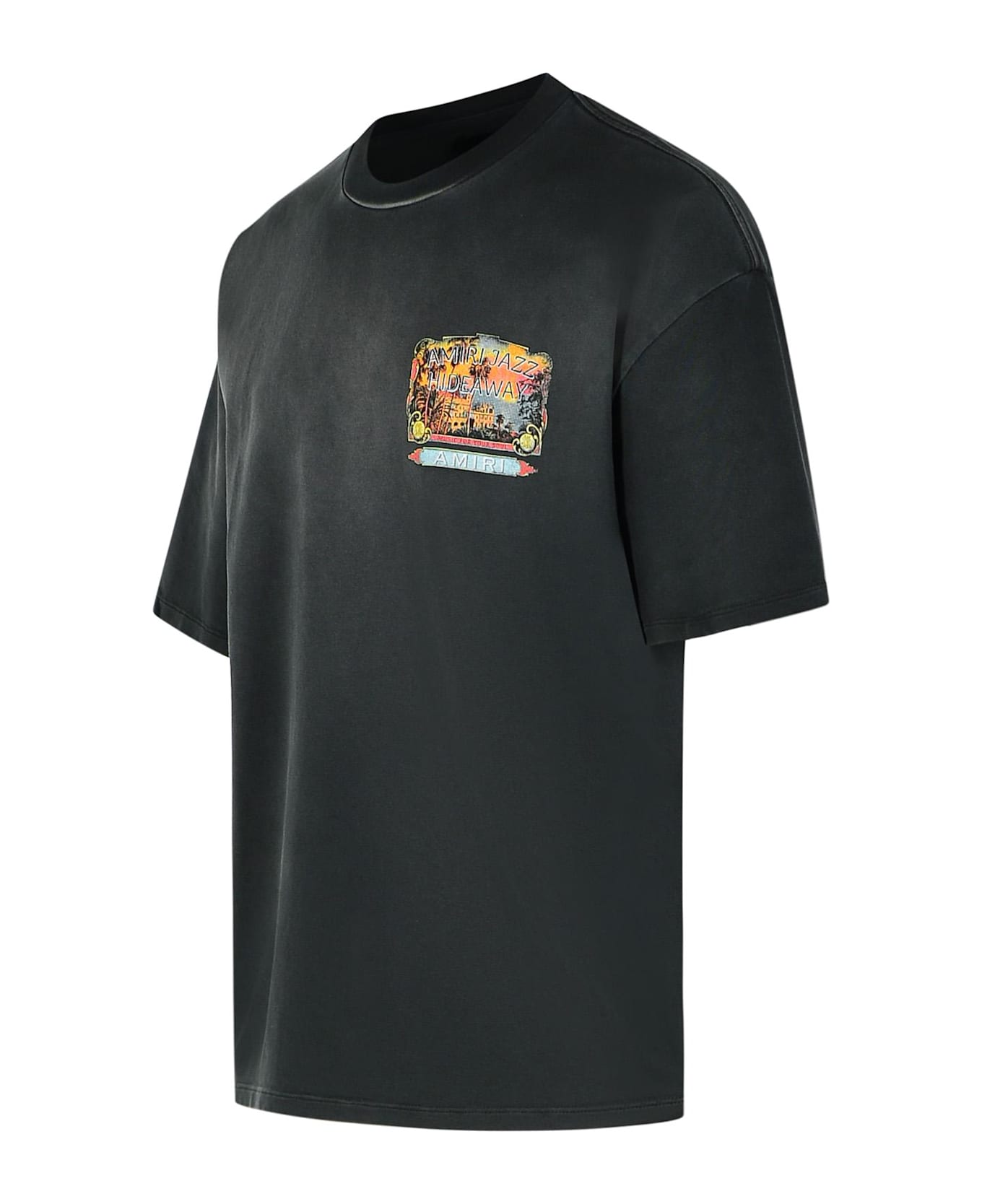 AMIRI 
amiri Jazz
 Black Cotton T-shirt - Black