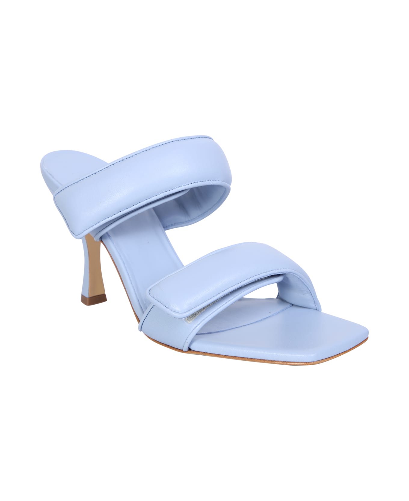 GIA BORGHINI High-heeled Straps Sandal Perni 03 Light Blue - Blue サンダル