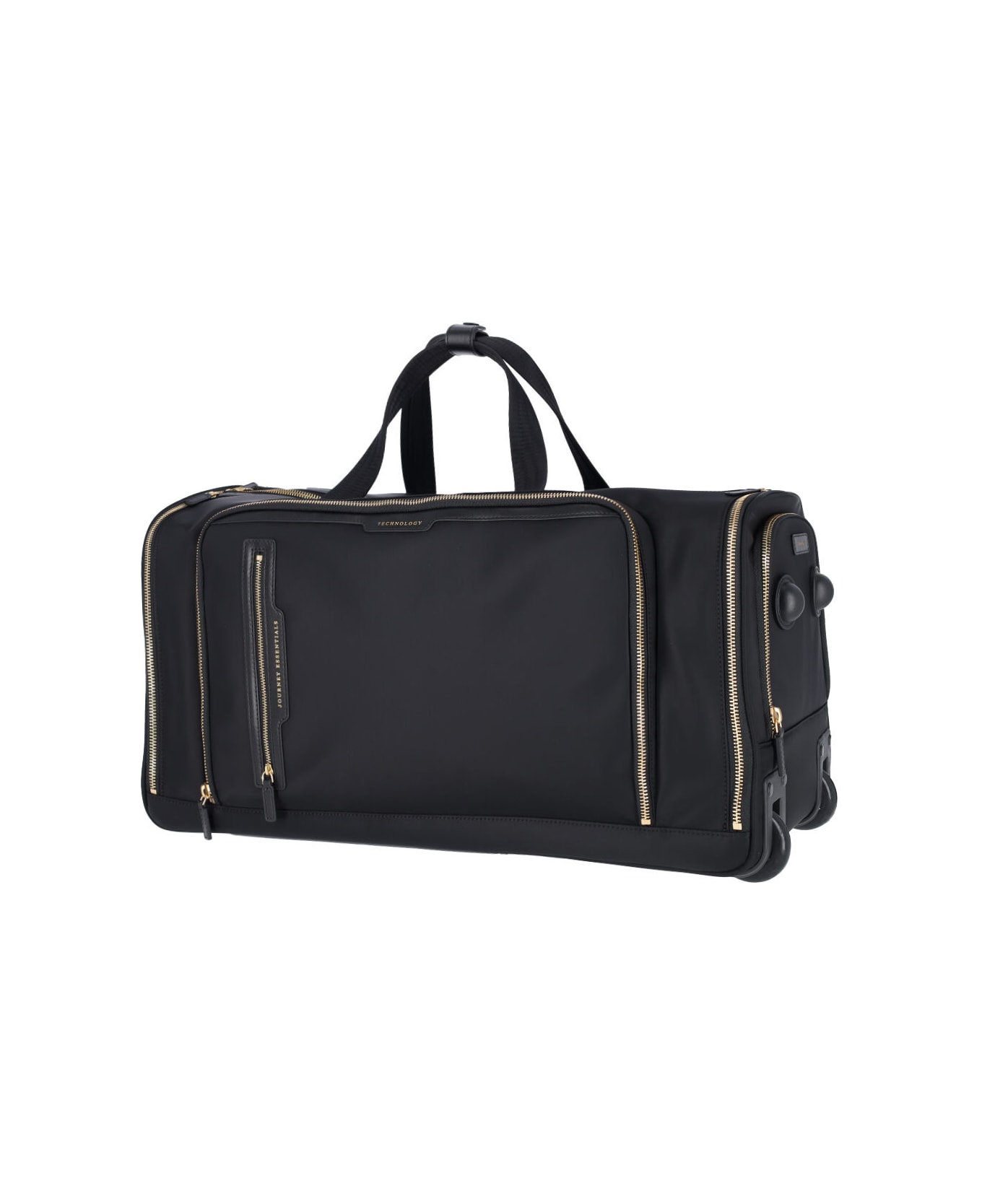 Anya Hindmarch Travel Bag "72 Hours Weekend" - Black  