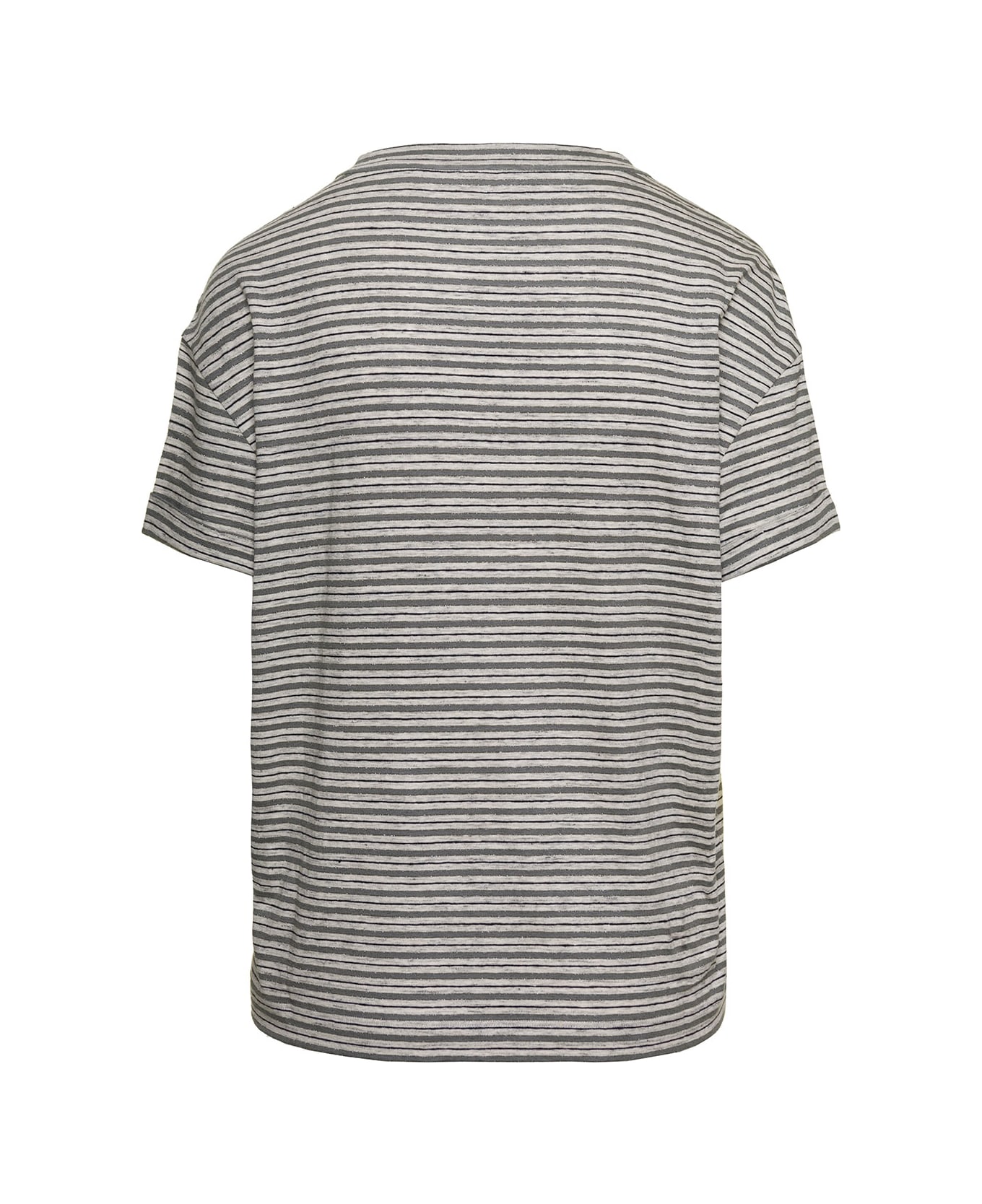 Brunello Cucinelli Striped Short-sleeve T-shirt - CIOTTOLO Tシャツ
