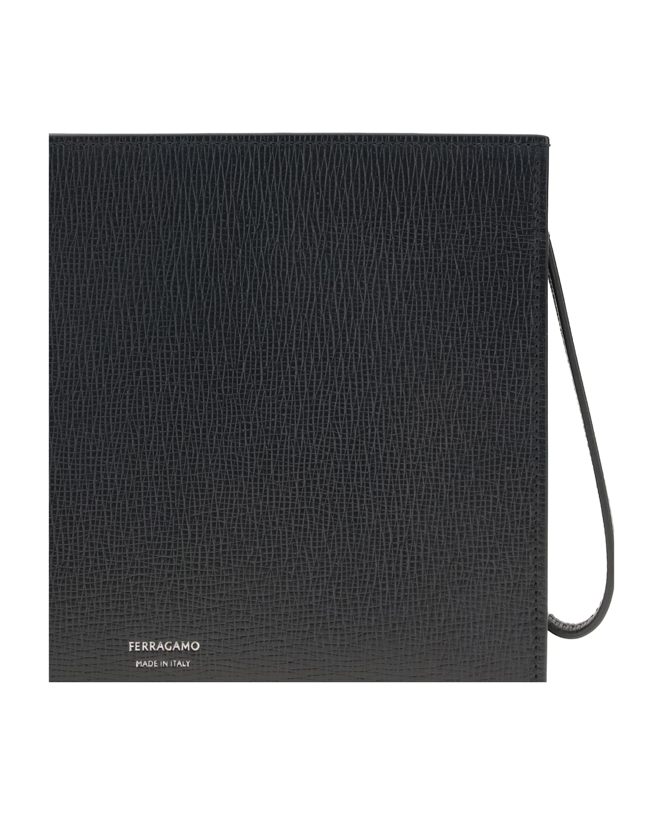 Ferragamo Gancini Pouch - Black