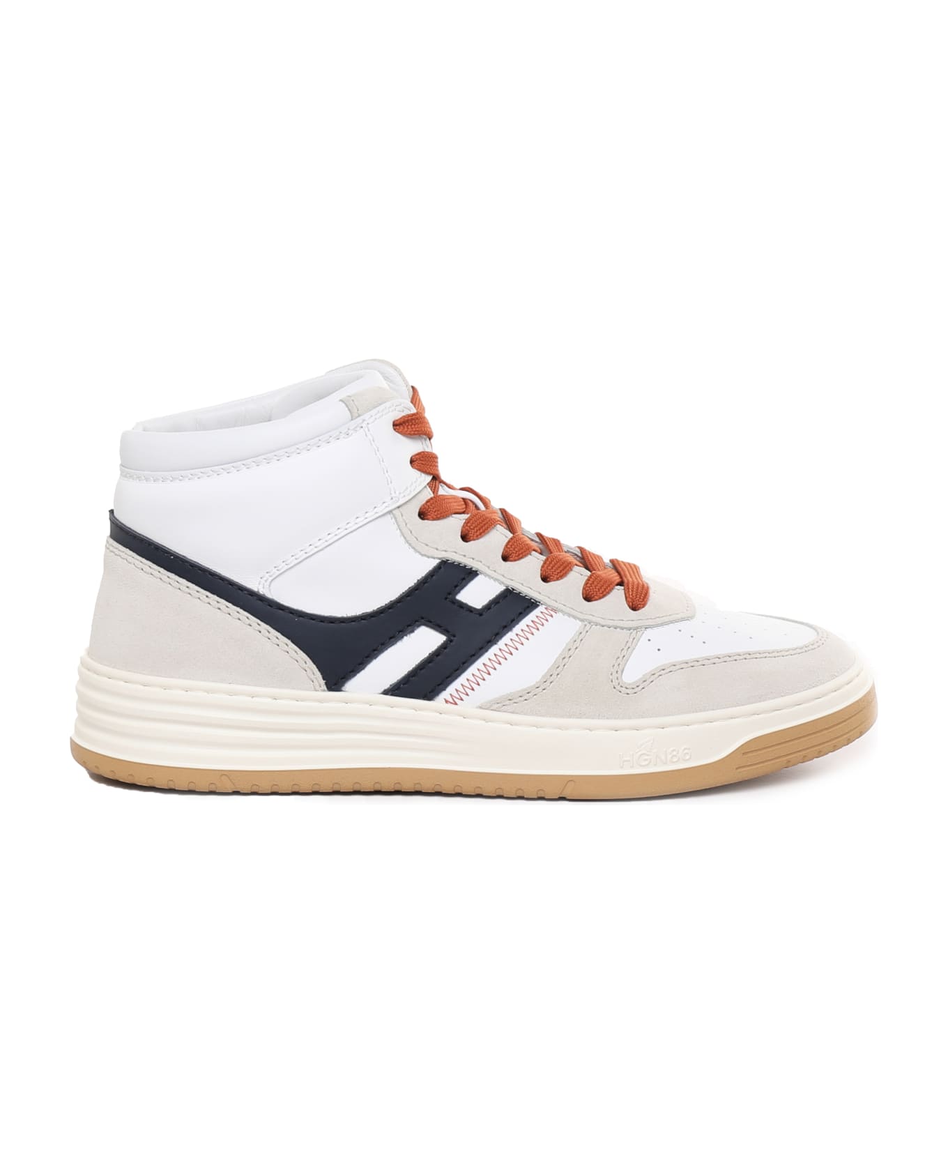 Hogan High Top Sneakers - White
