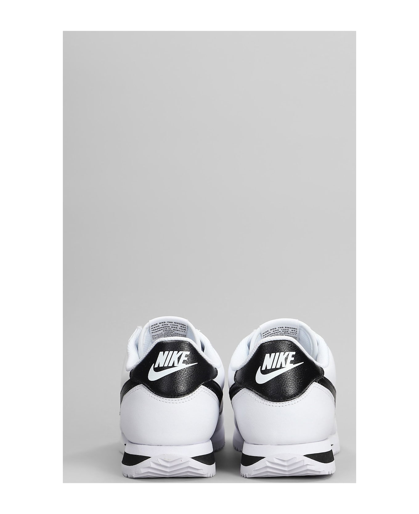 Nike Cortez Sneakers In White Leather - white
