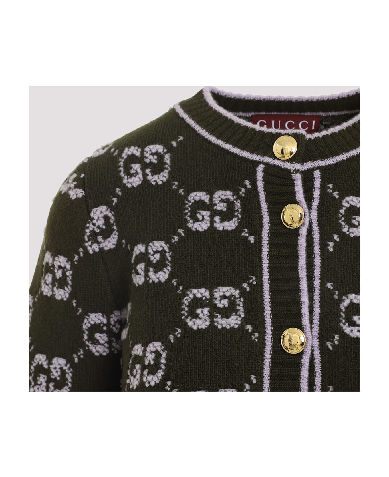 Gucci Cardigan - Military Lilac