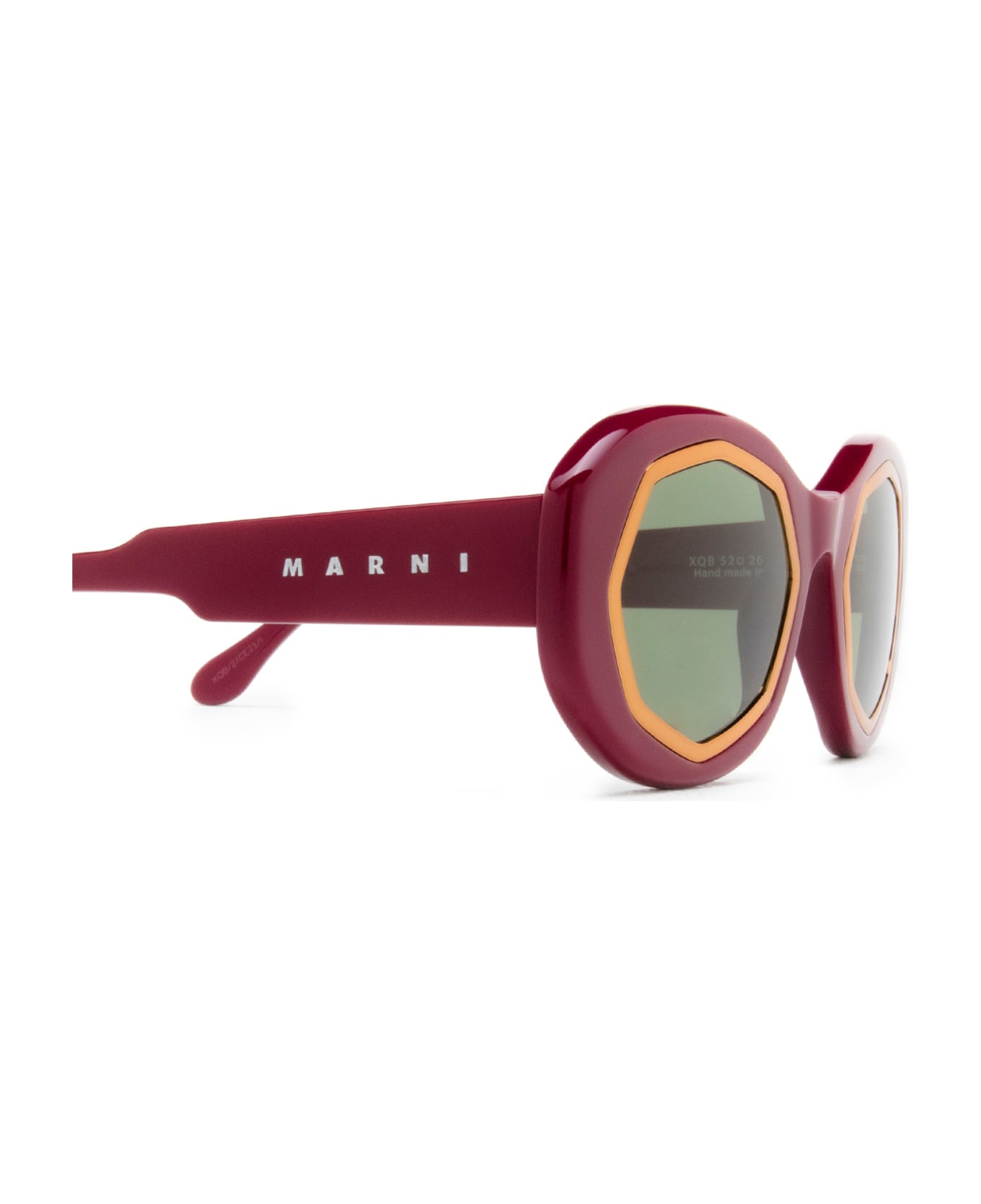 Marni Eyewear Mount Bromo Bordeaux Sunglasses - Bordeaux サングラス