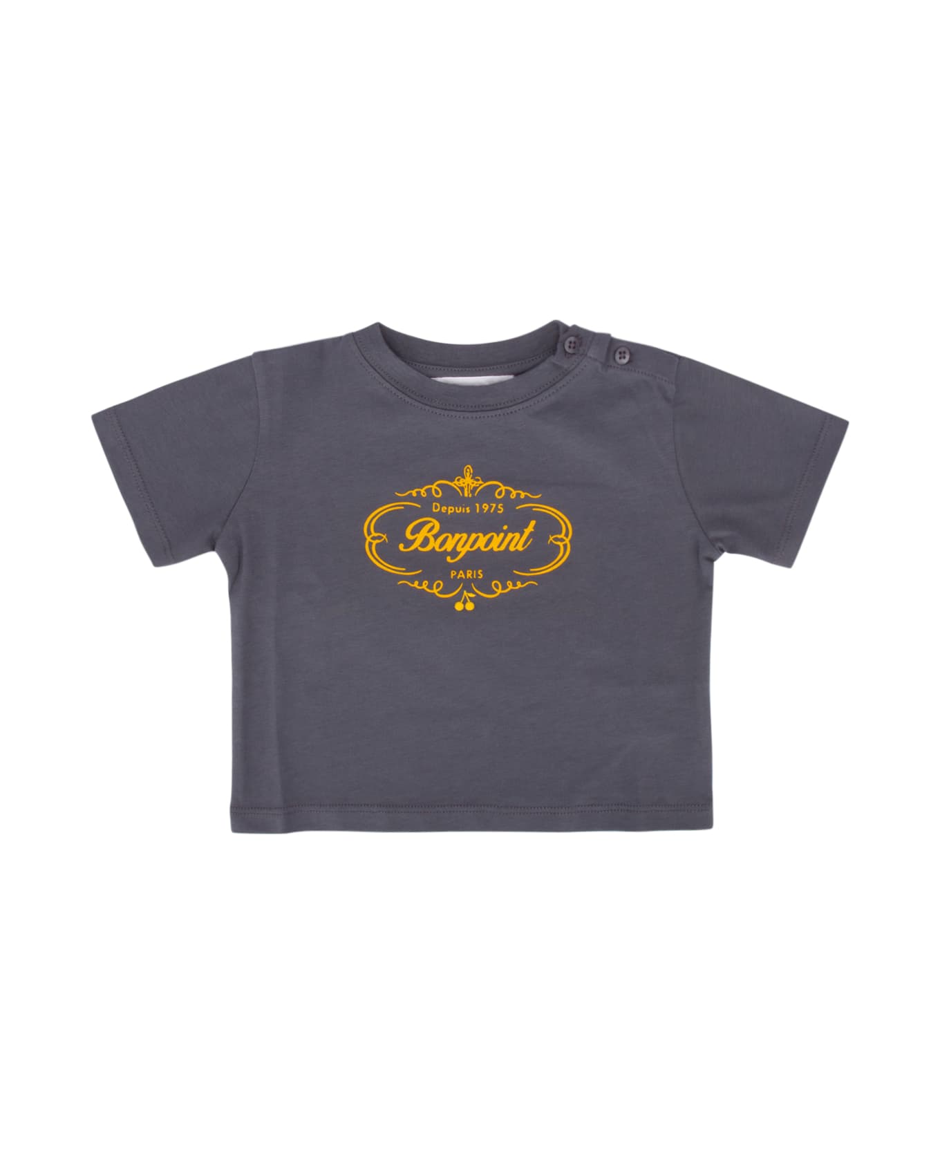 Bonpoint T-shirt - UPBBLEUGRIS