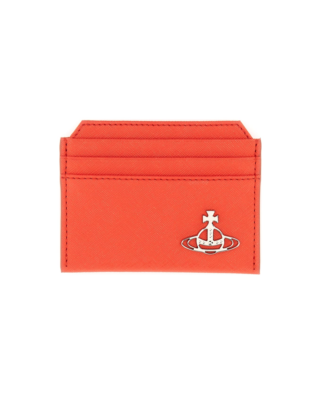 Vivienne Westwood Slim Card Holder - ORANGE