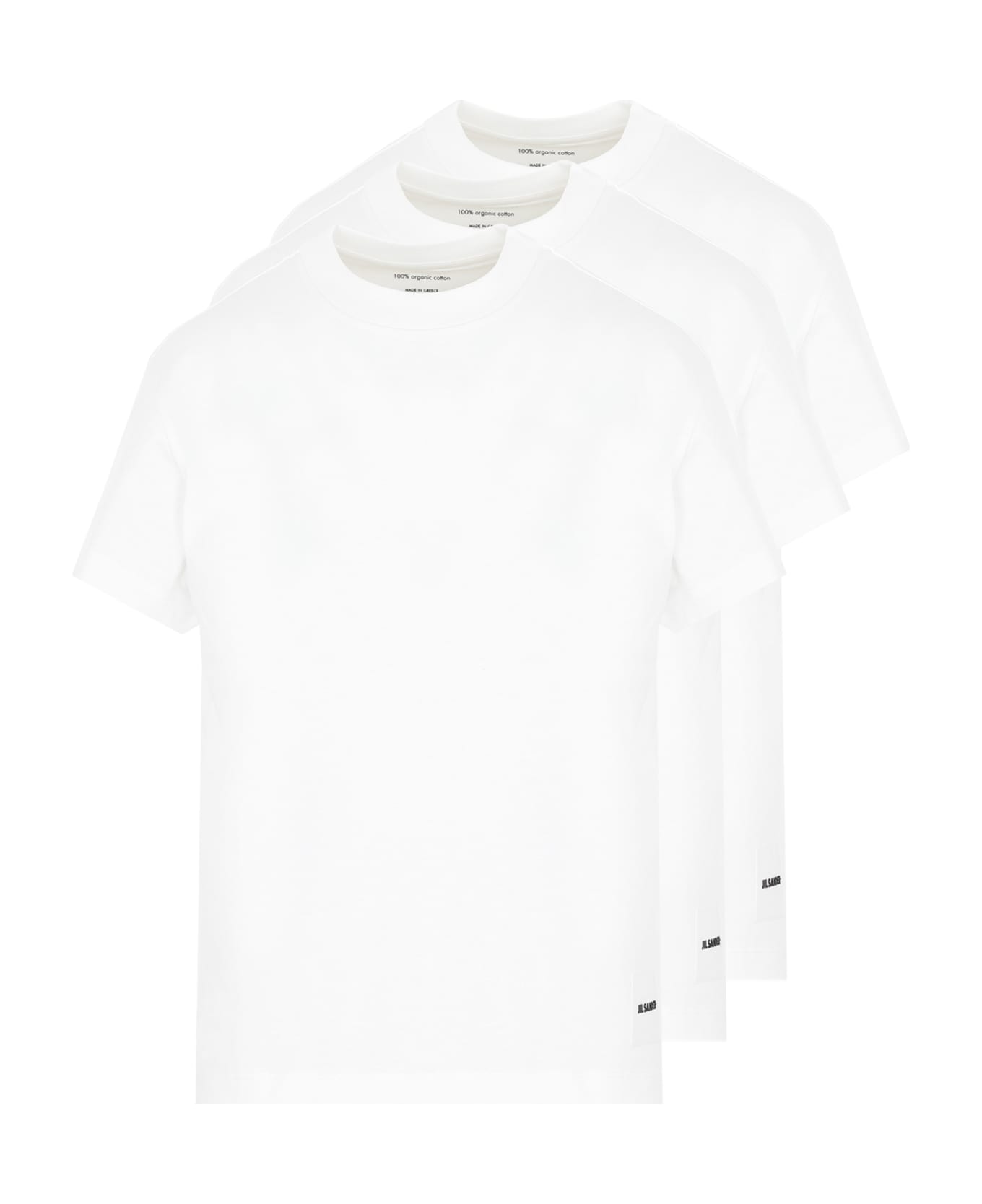 Jil Sander 3 Pack T-shirt - White