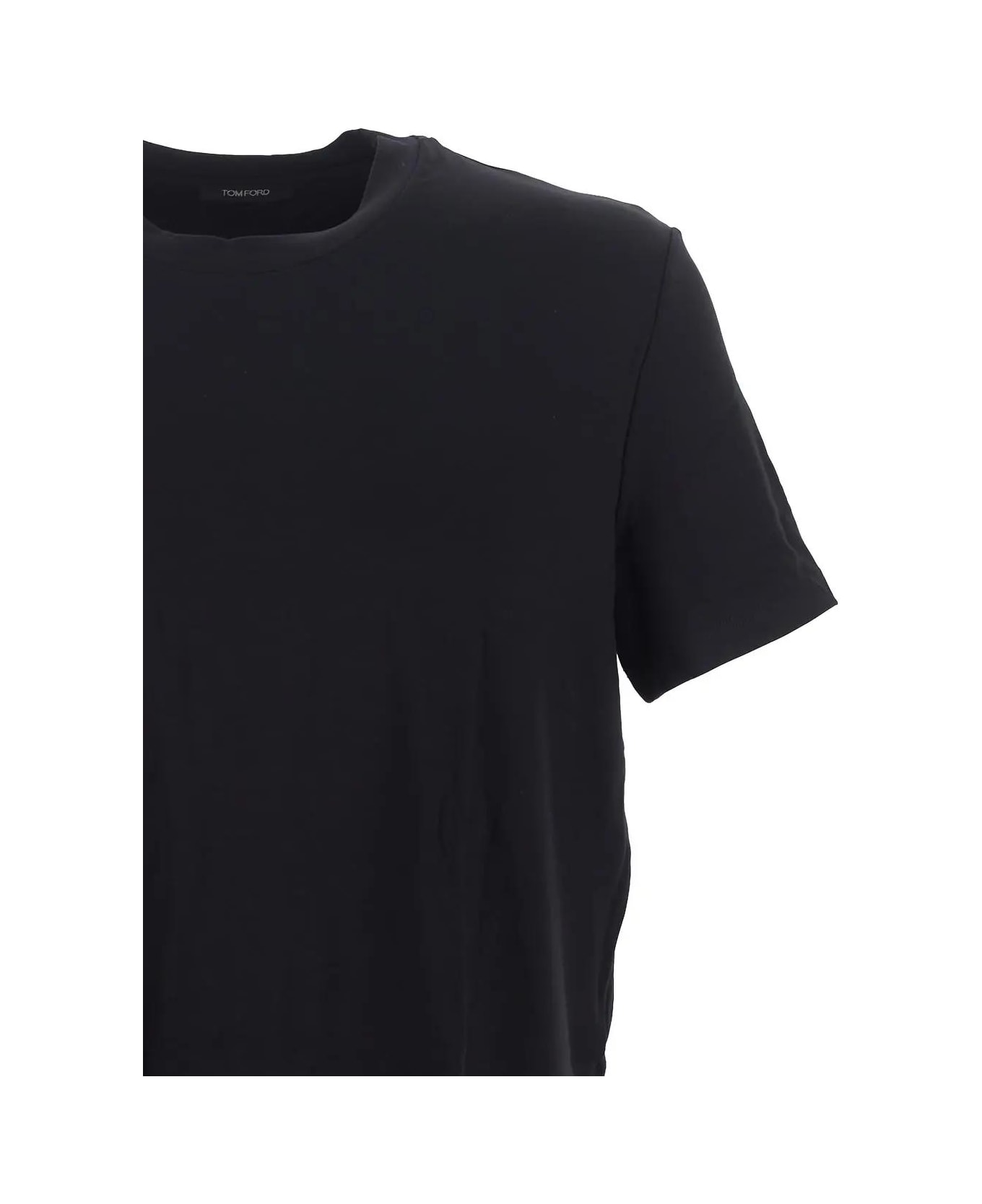 Tom Ford Crewneck T-shirt - Black
