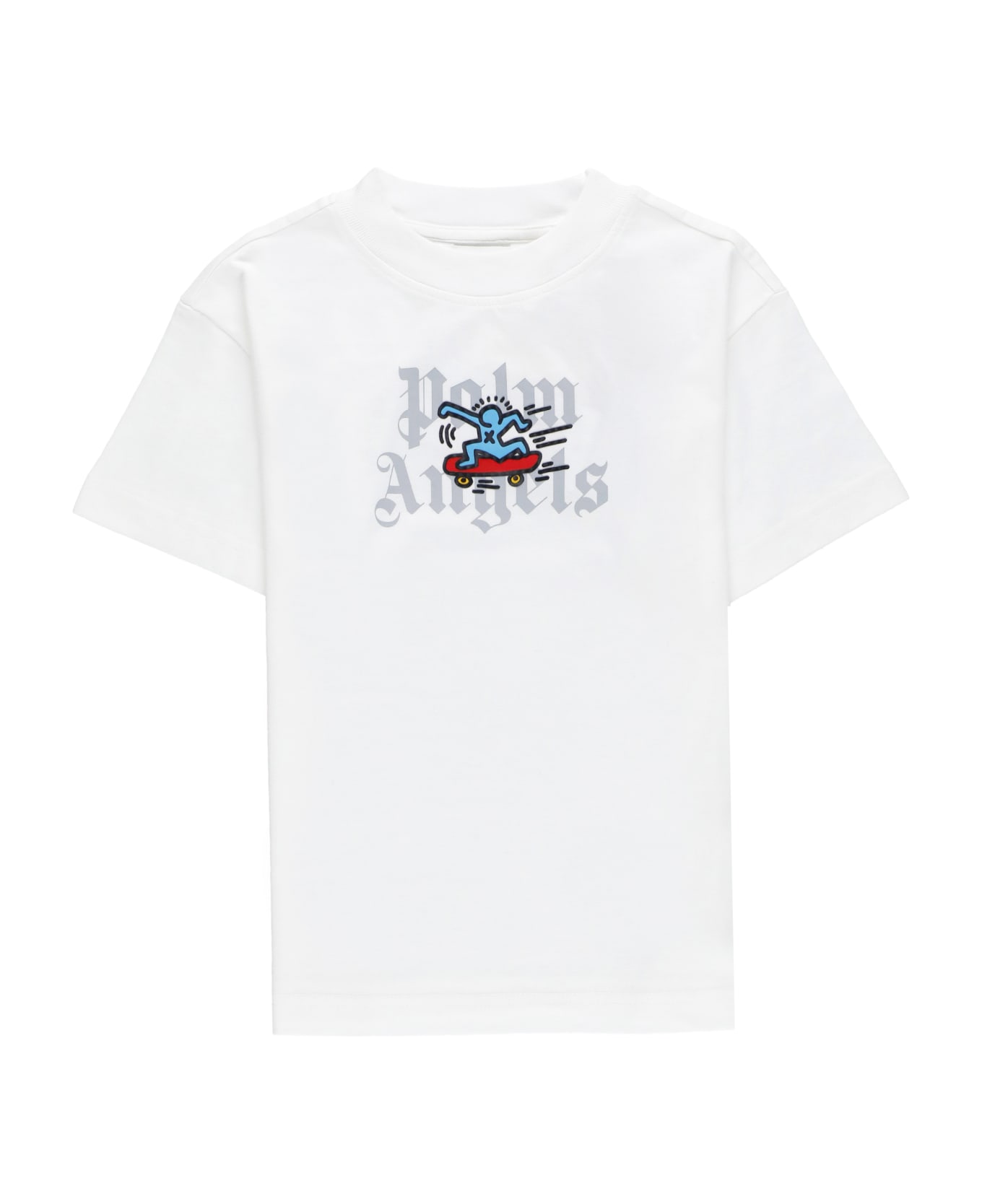 Palm Angels T-shirt With Logo - White
