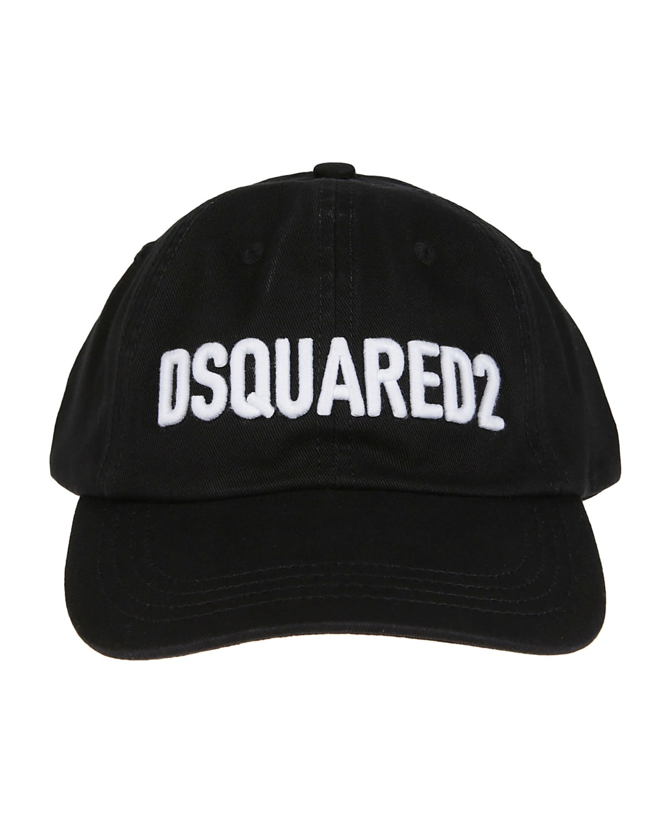 Dsquared2 Technicolor Baseball Cap - Nero/bianco 帽子