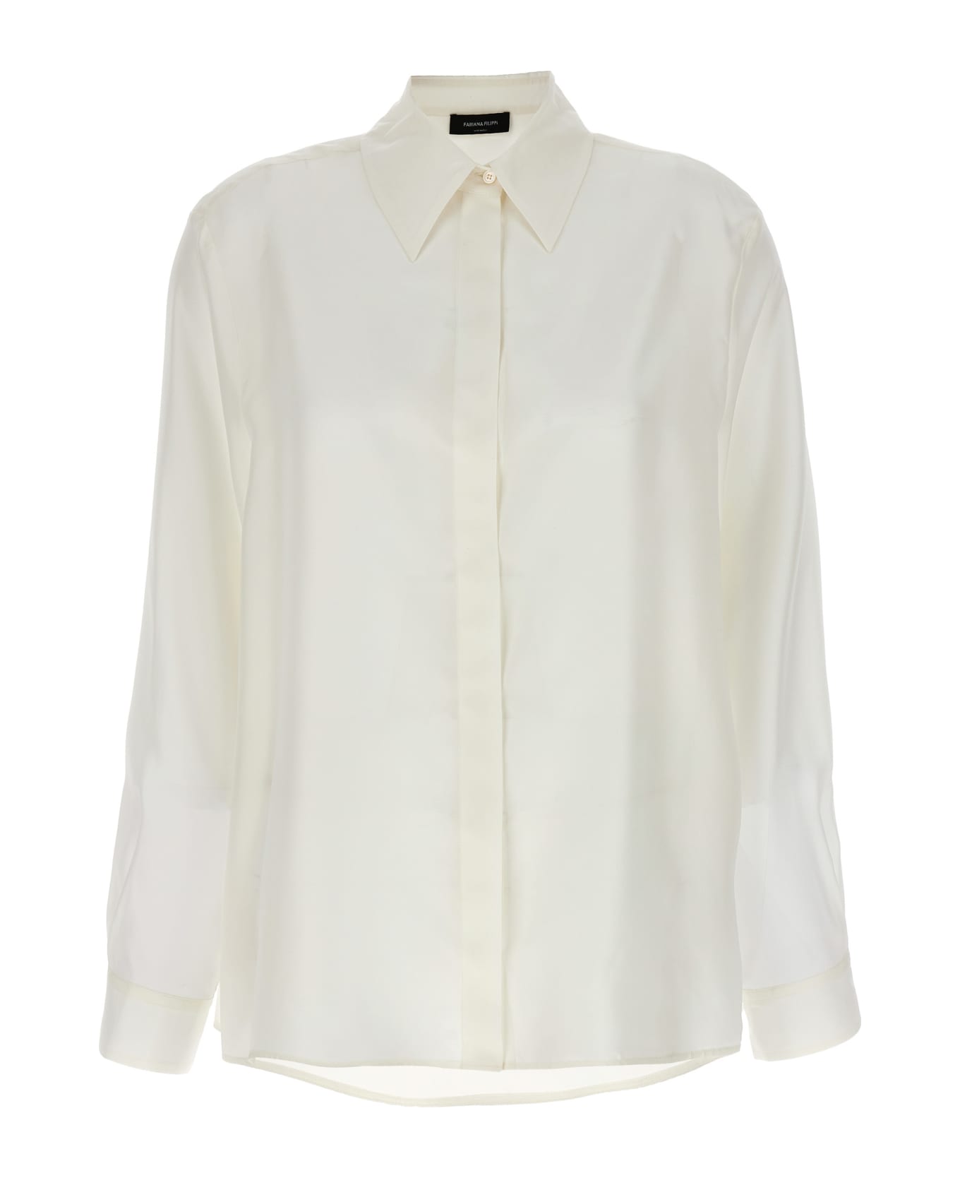 Fabiana Filippi Silk Shirt - White