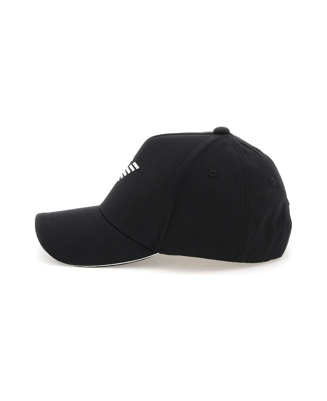 Emporio Armani Baseball Cap With Logo - Black