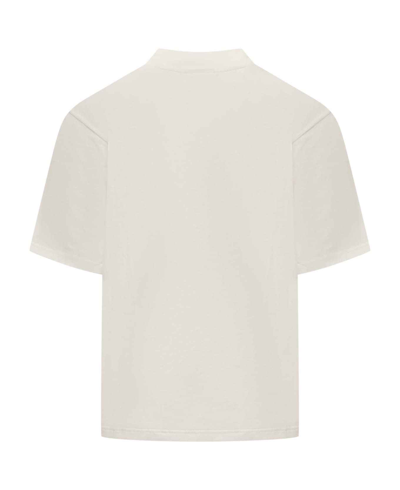 New Balance T-shirt With Logo - SEA SALT