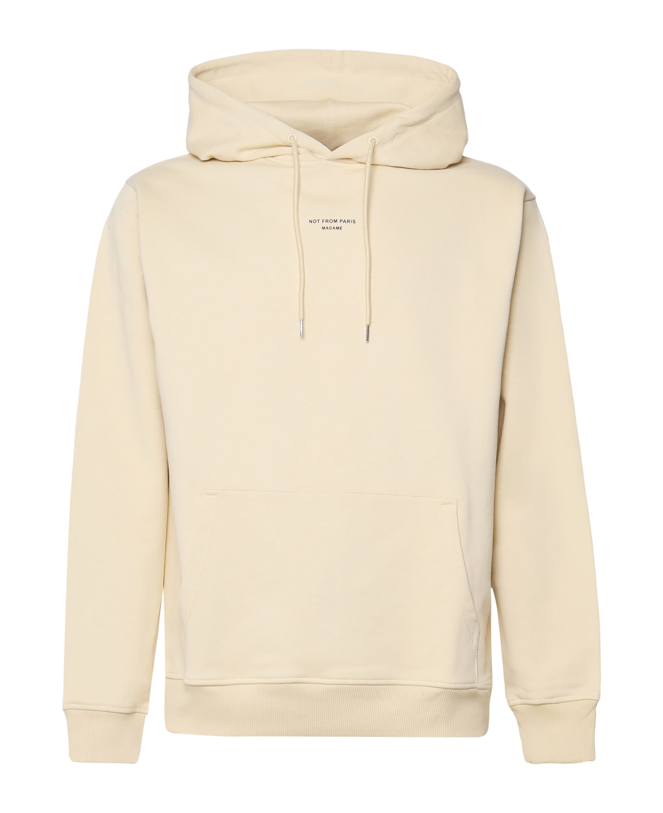 Drôle de Monsieur Le Hoodie Slogan Classique Hoodie - Straw ニットウェア