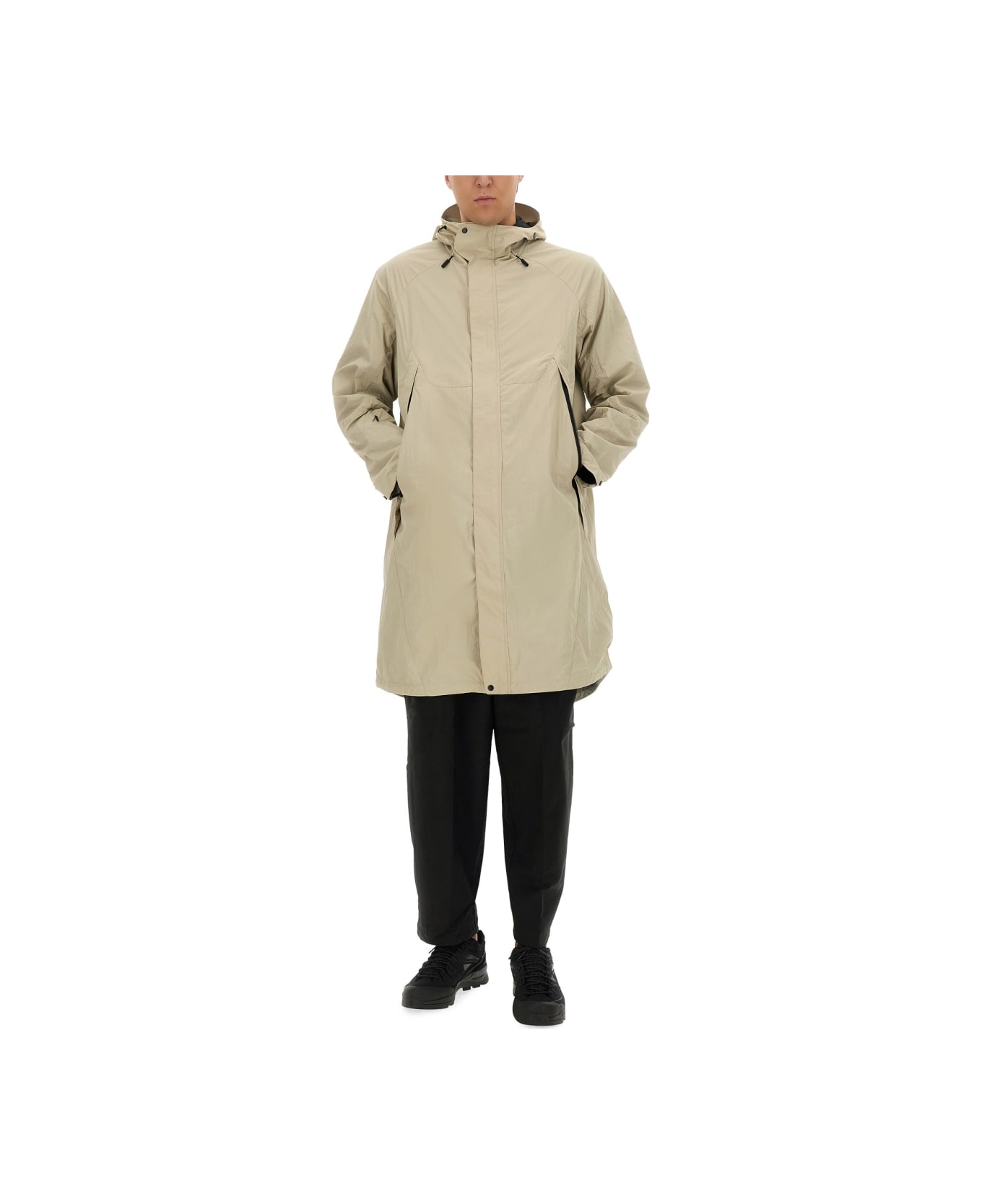 JG1 Nylon Parka. - WHITE