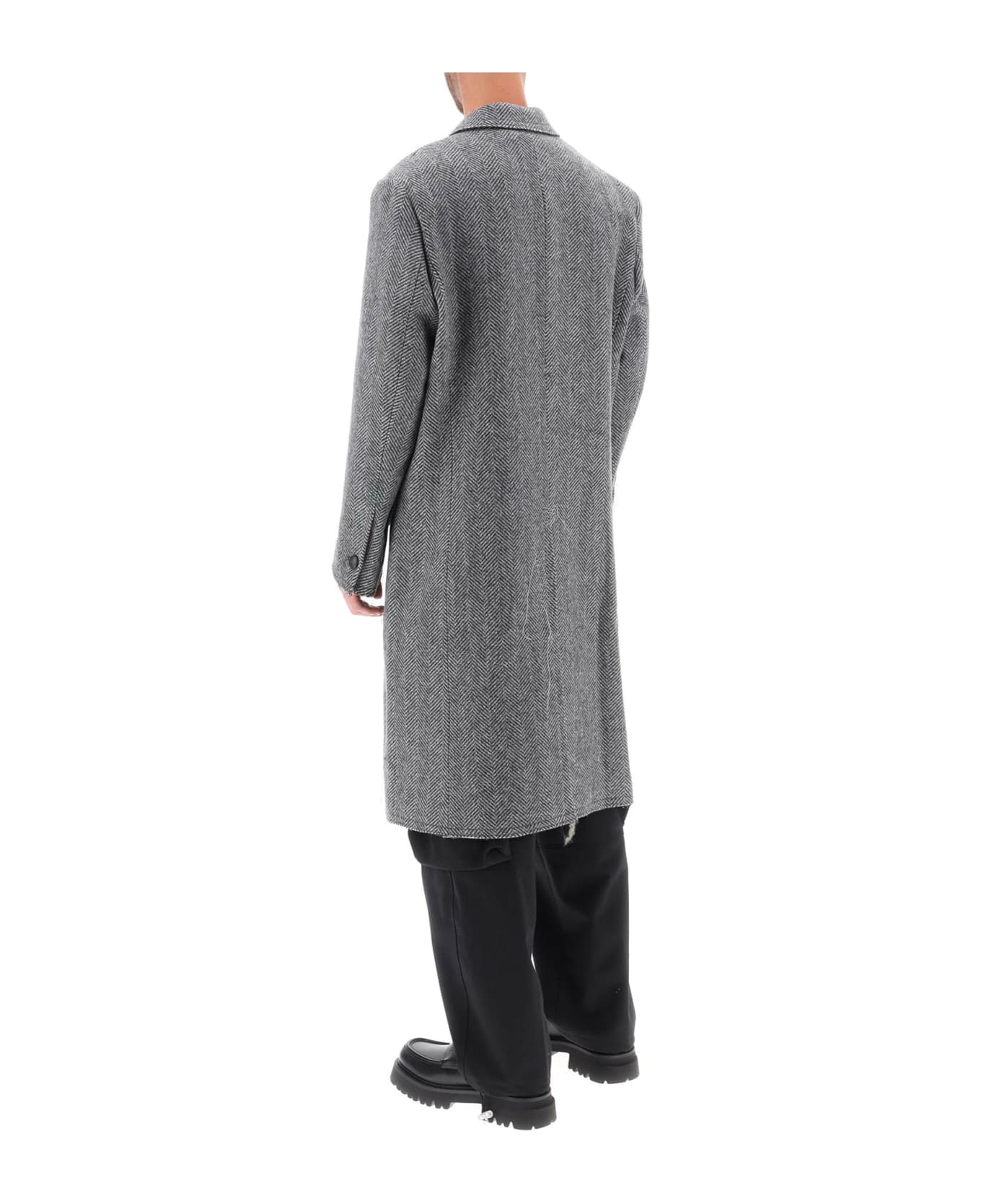 Andersson Bell 'moriens' Double-breasted Coat - GREY (Grey)