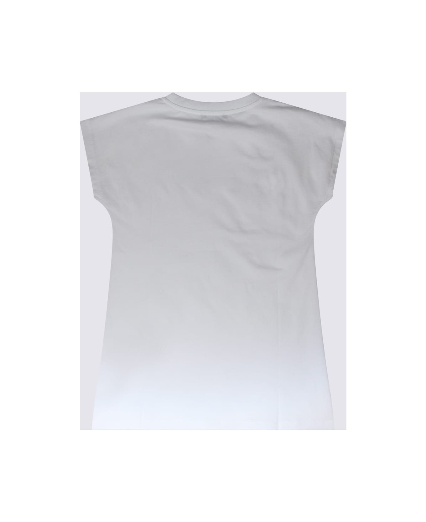 Balmain White Cotton Dress - White ジャンプスーツ