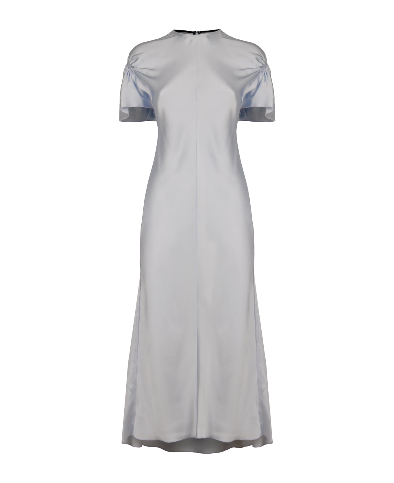 Victoria Beckham Satin Dress - Light Blue ワンピース＆ドレス