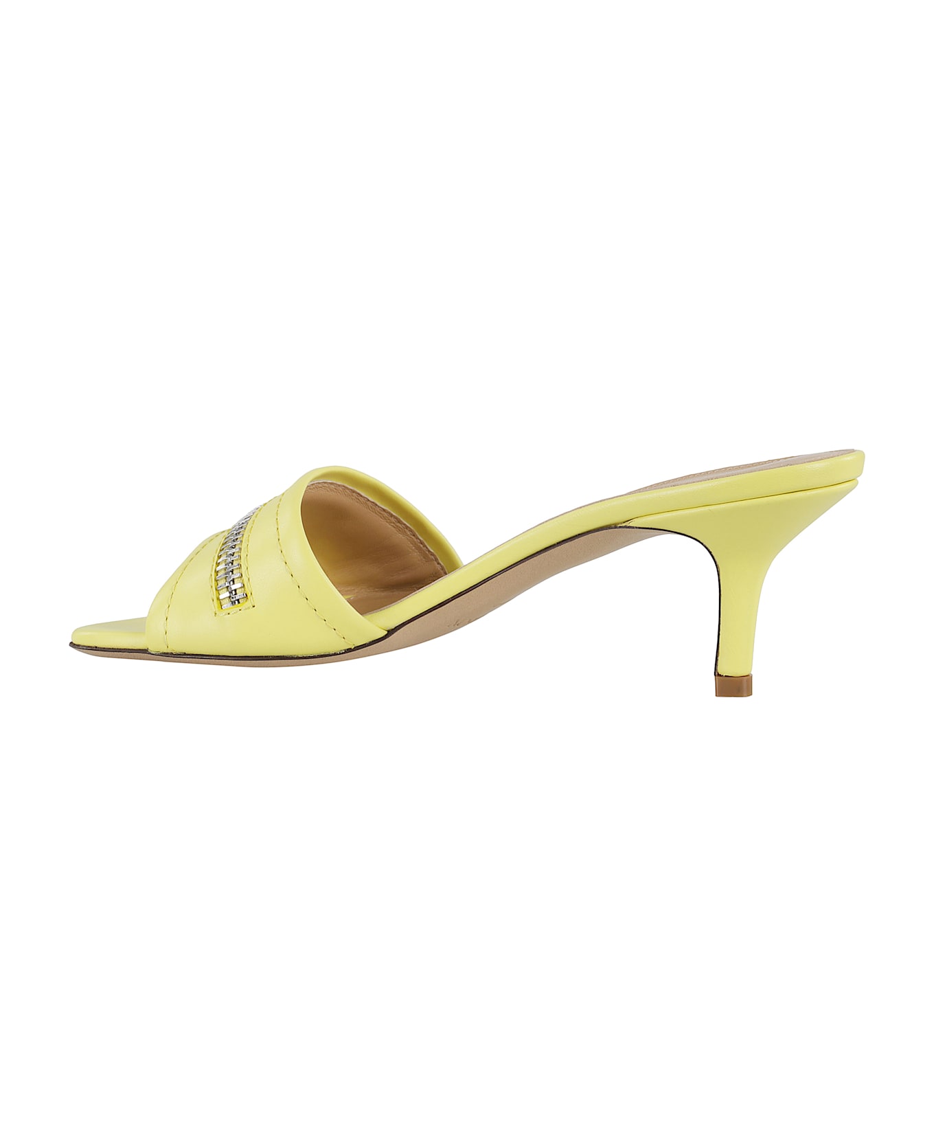 J.W. Anderson Biker Heel Sandal - Lemonade