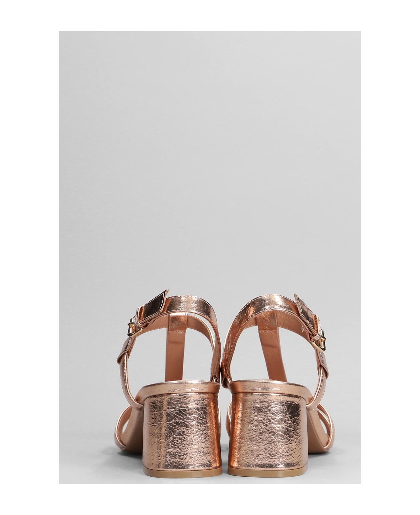Bibi Lou Rosie Sandals In Copper Leather - copper