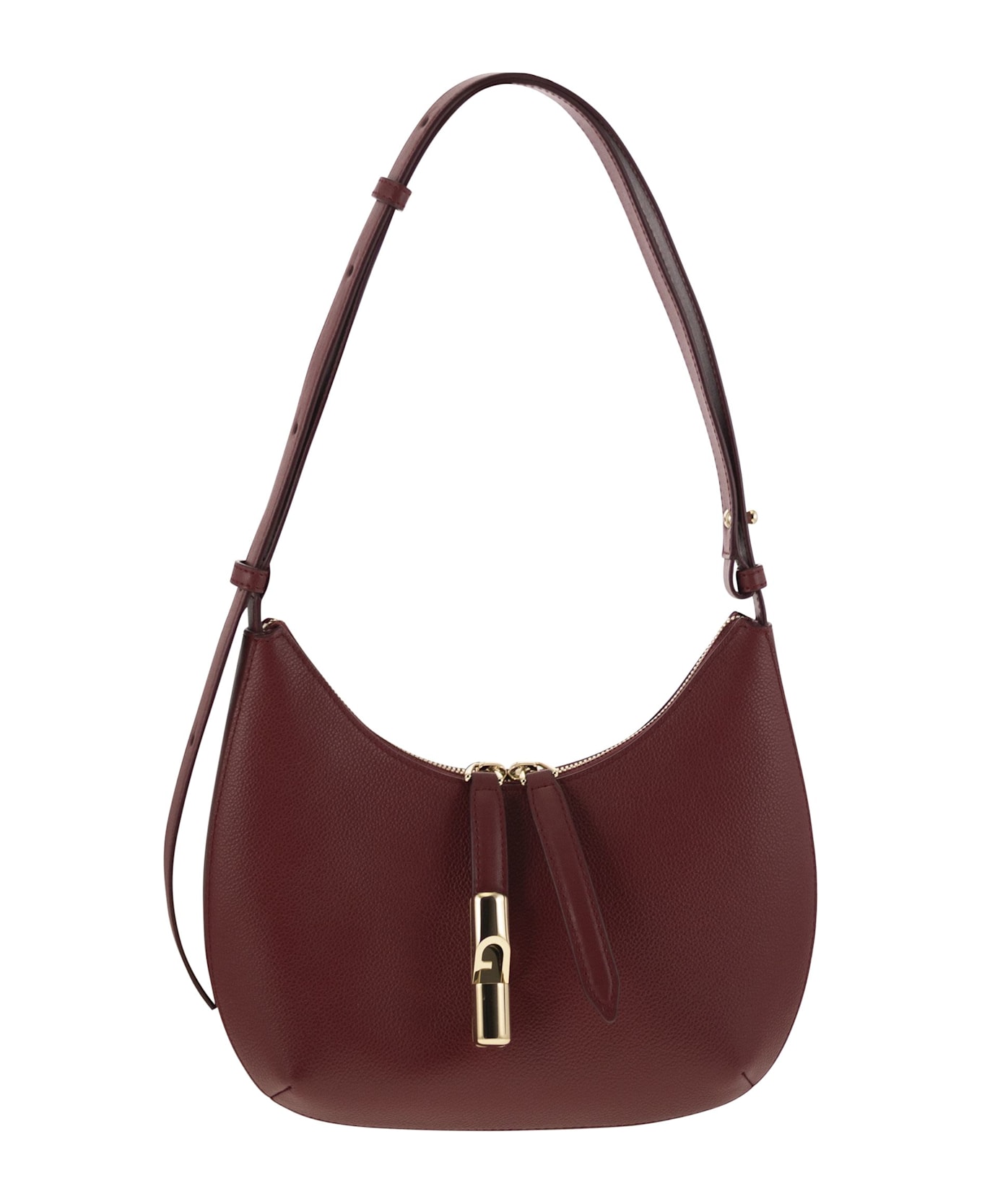 Furla Zip Classic Shoulder Bag - Cherry