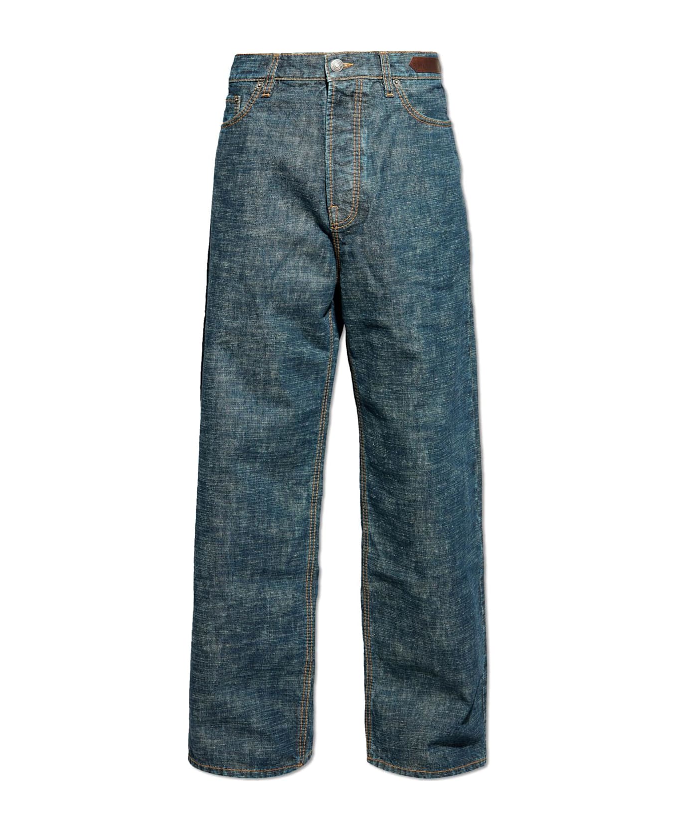 Lanvin Wide-leg Jeans - Navy Blue