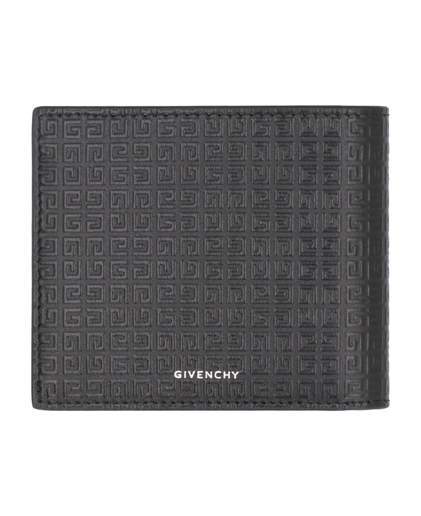 Givenchy Logo Leather Wallet - Black 財布