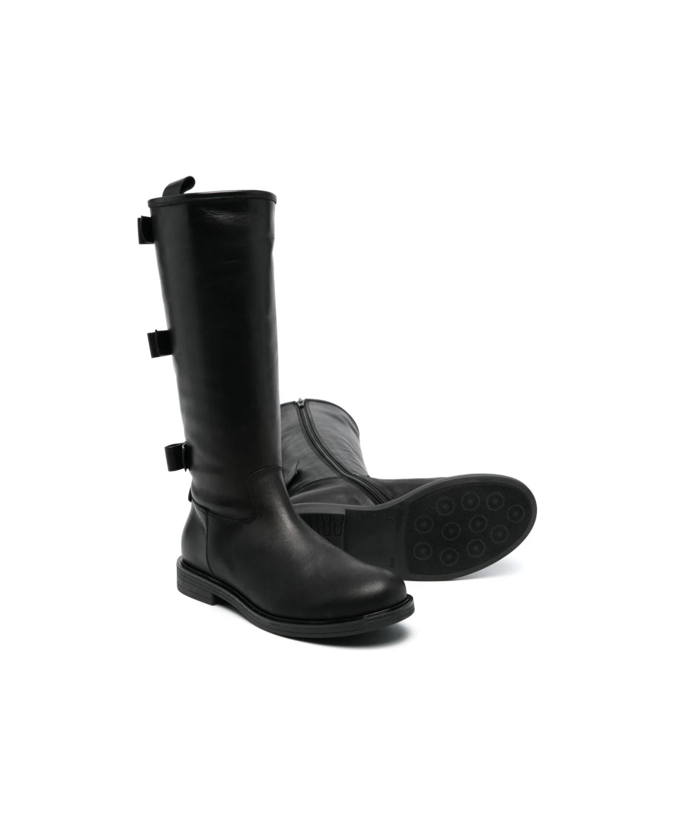 Florens Boots With Bow - Black