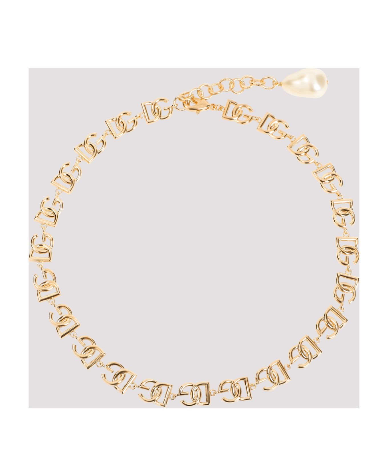Dolce 
Gabbana Multilogo Necklace - Oro
