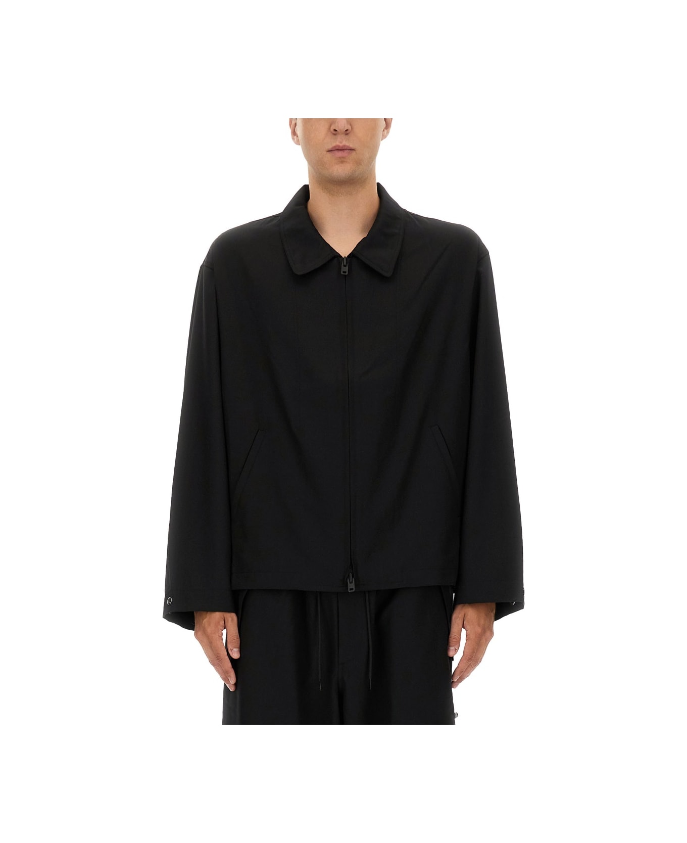 Y-3 Refined Wool Jacket - BLACK