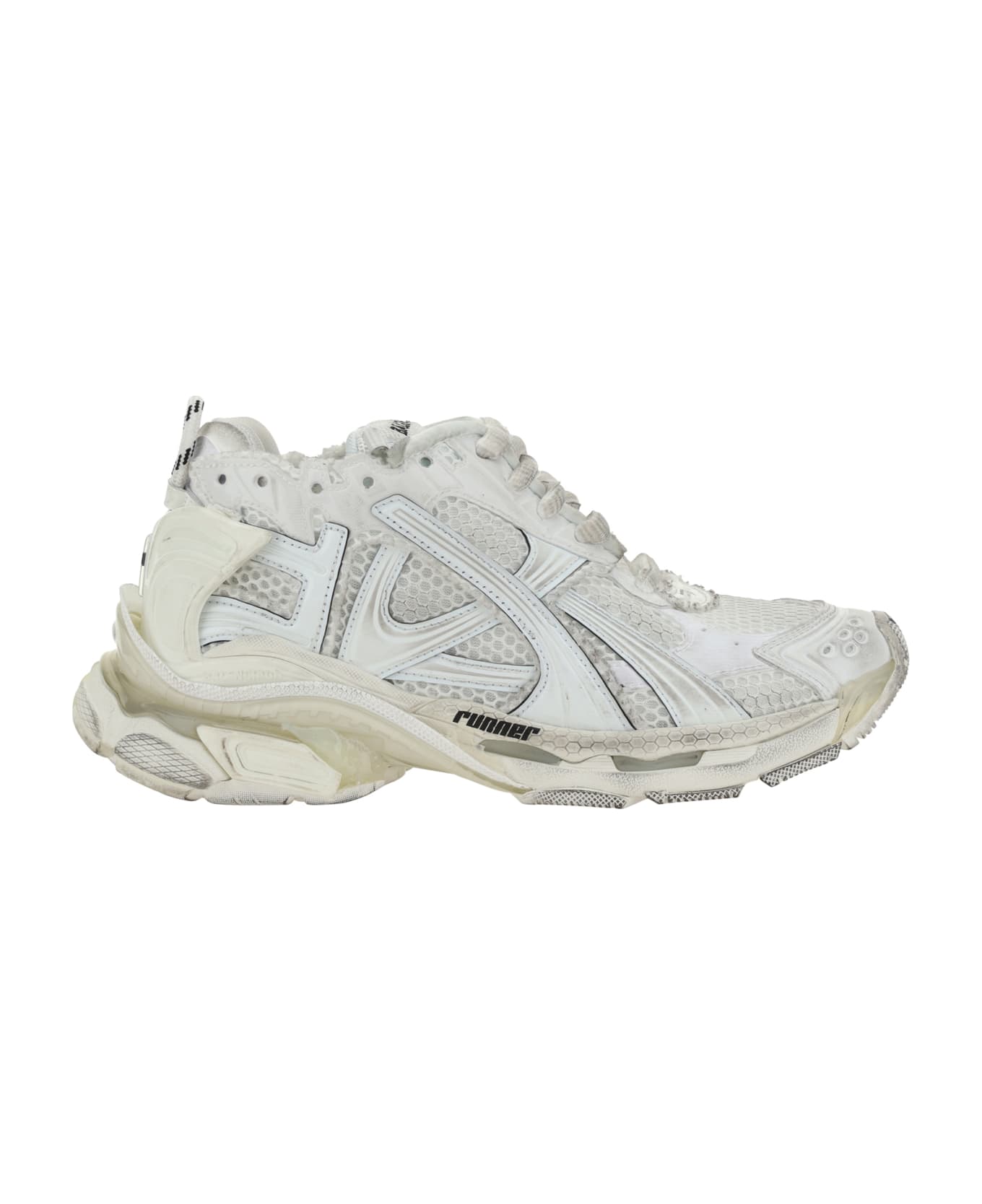 Balenciaga Runner Mesh Sneakers - White スニーカー