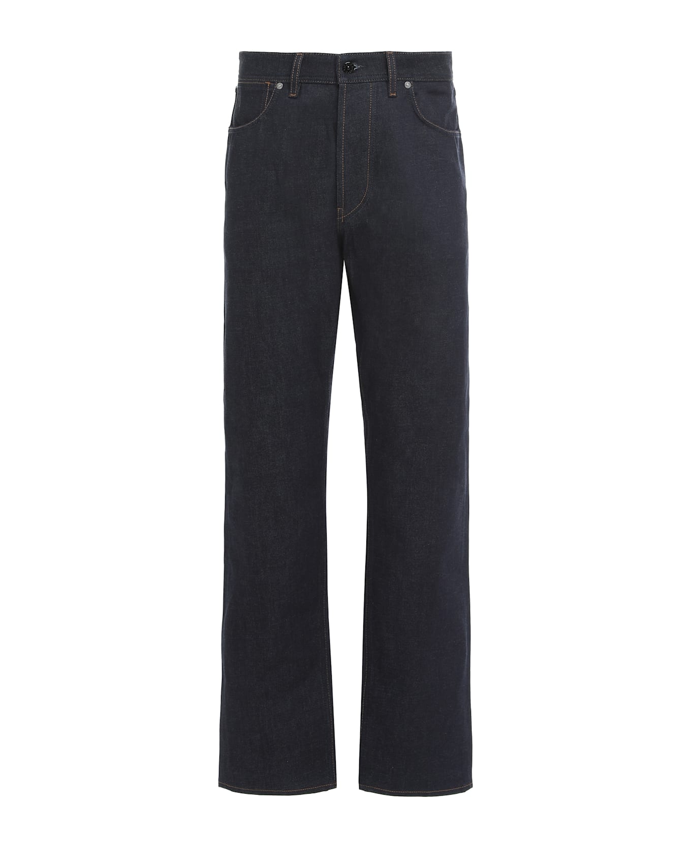 Stone Island Denim Research - Regular Jeans With Five Pockets - blue