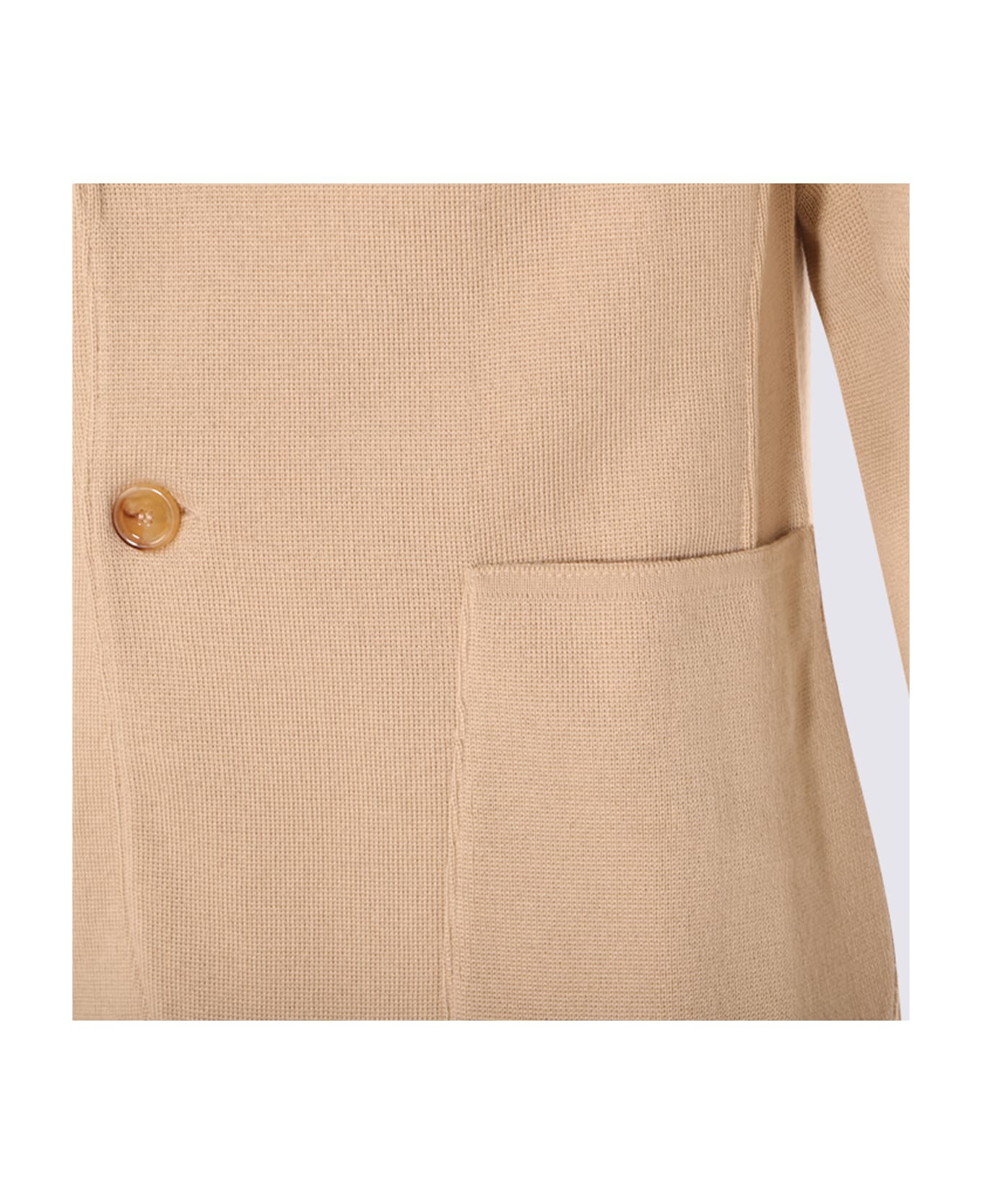 Lardini Beige Wool Knitwear - Beige
