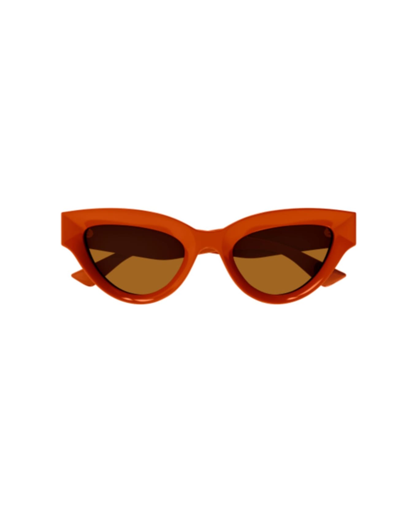 Bottega Veneta Eyewear Bv1249s004 Orange Orange Brown - 004 orange orange brown