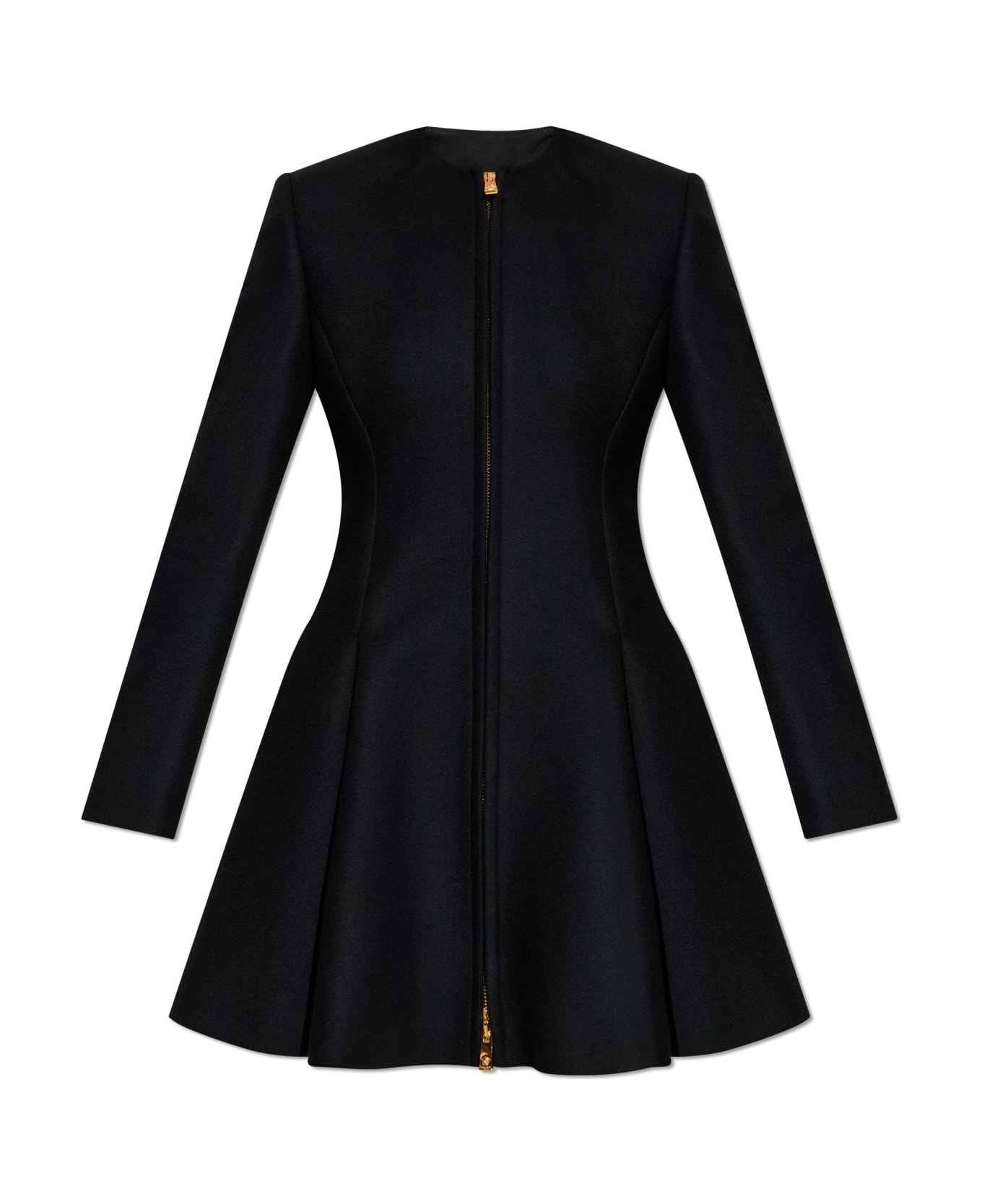 Versace Wool Coat - BLACK