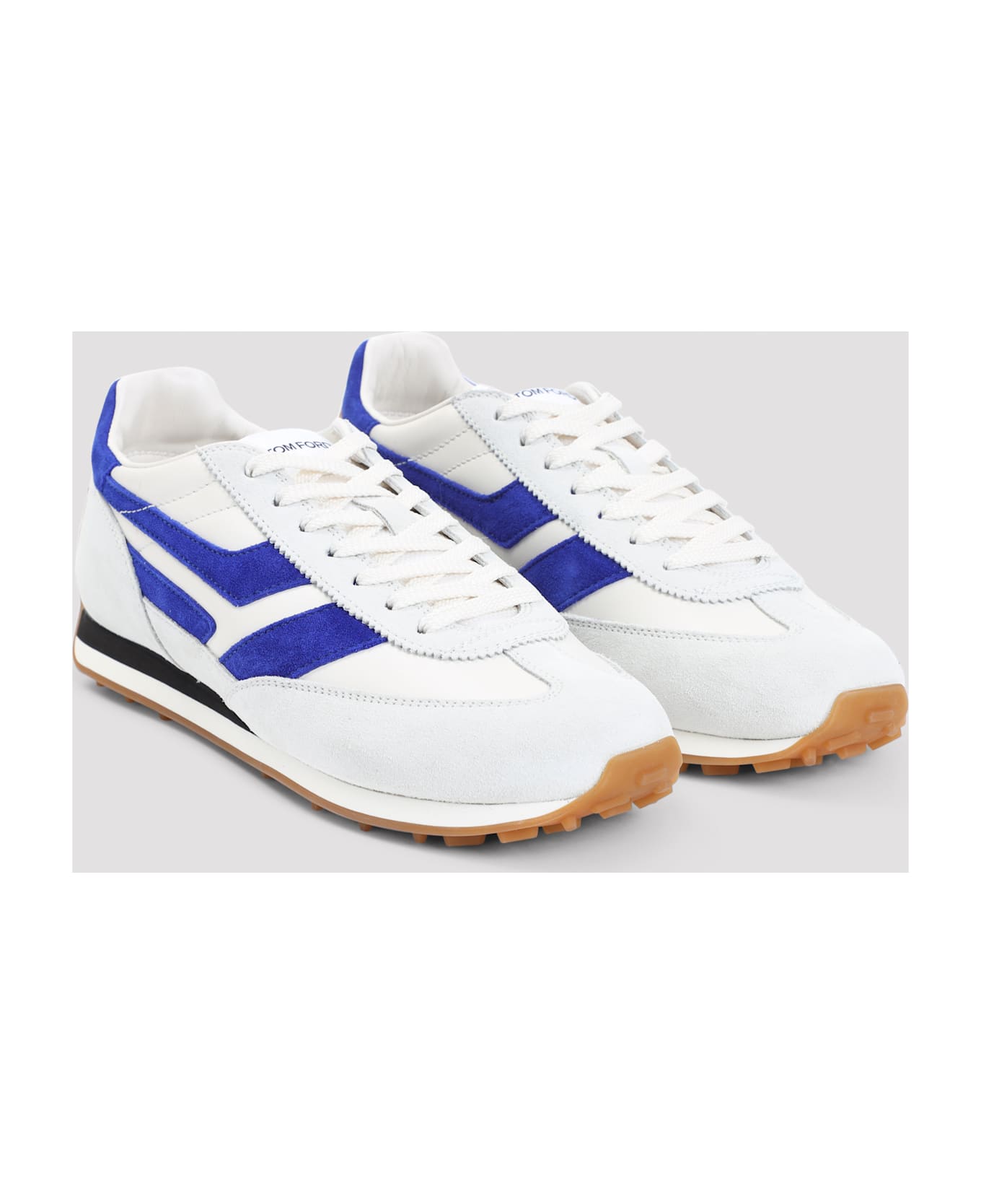 Tom Ford Sneakers - White Electric Purple