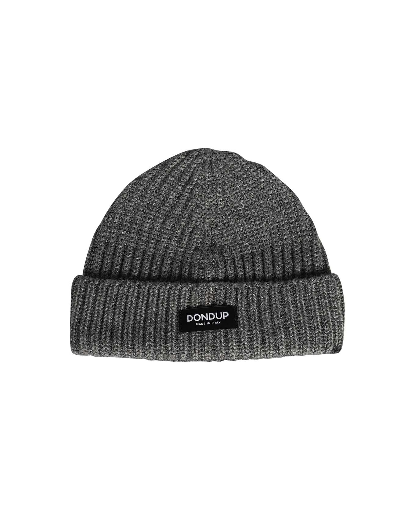 Dondup Knitted Beanie - grey