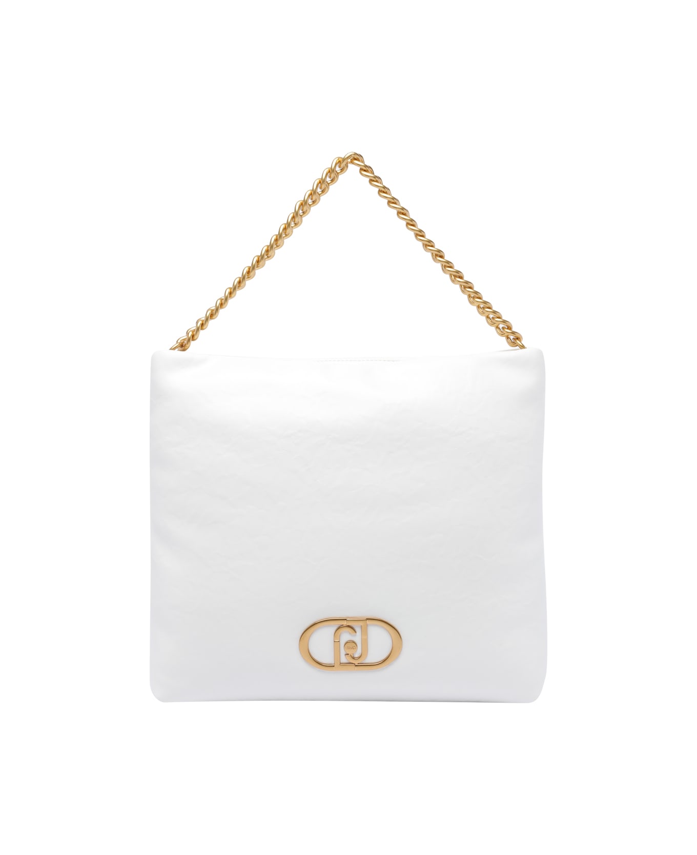 Liu-Jo Logo Shoulder Bag - White