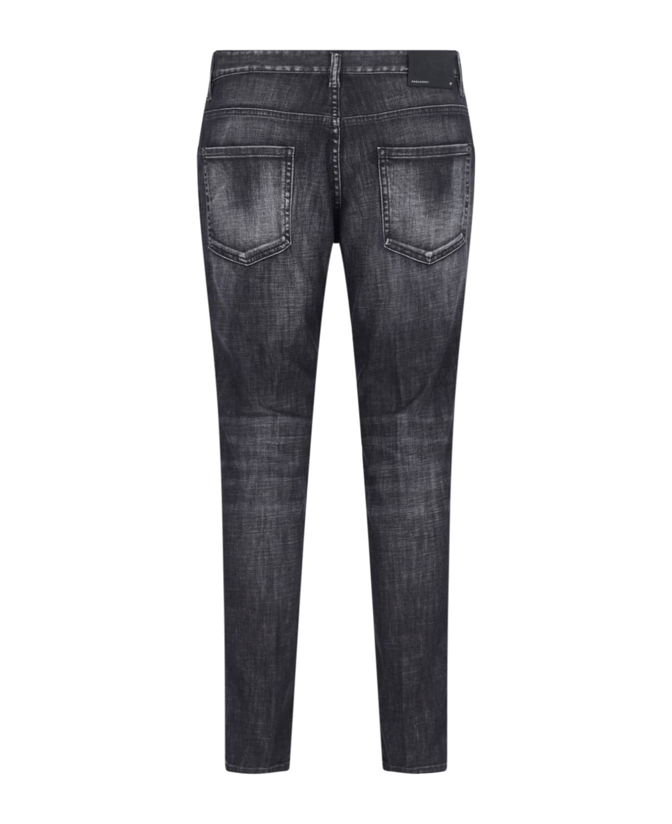 Dsquared2 'skater' Slim Jeans - Black  